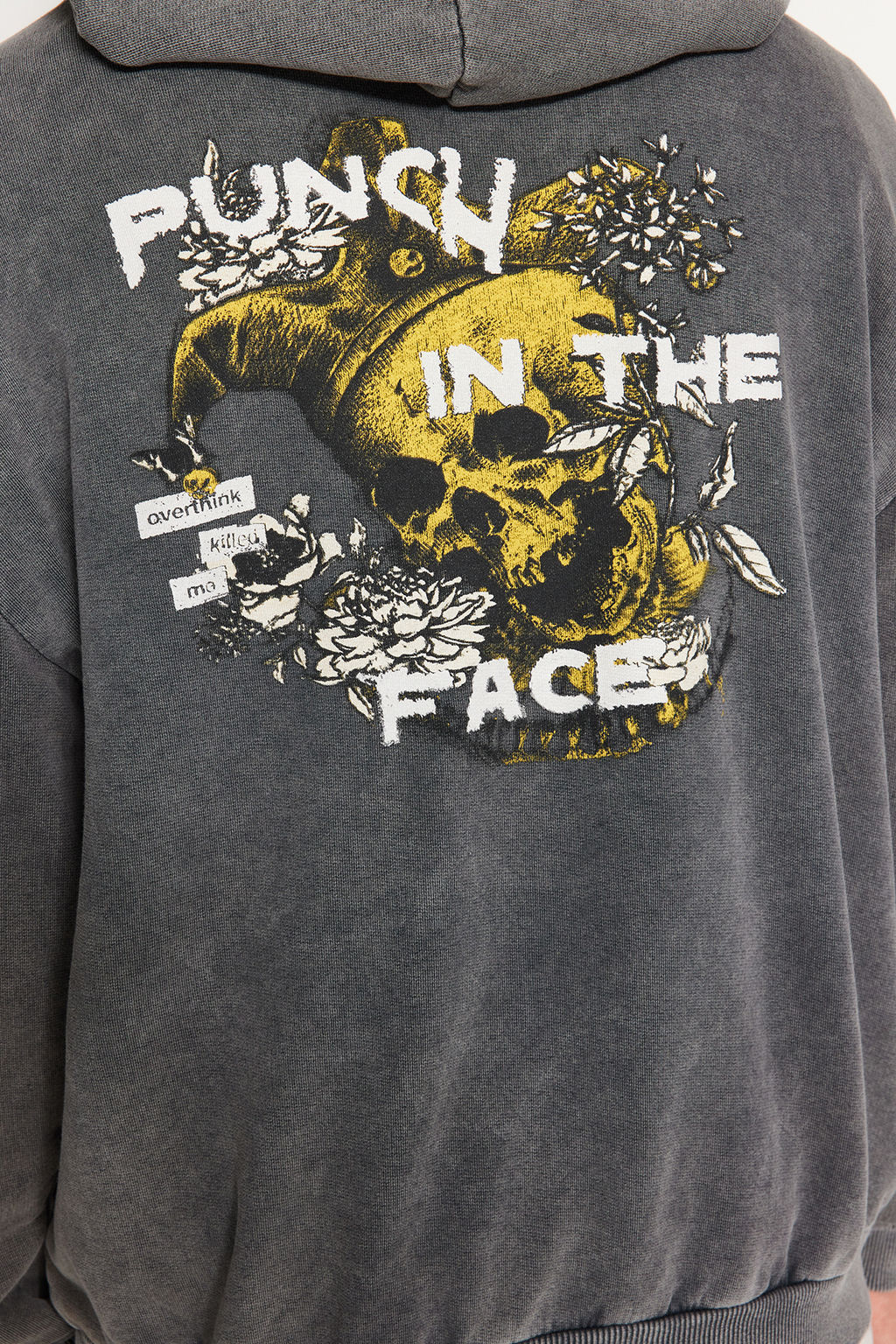 TRENDYOL MAN Haki %100 Pamuk Oversize/Genis Kesim Kapusonlu Soluk Efektli Sweatshirt TMNAW24SW00141 - Trendyolmilla фото 6