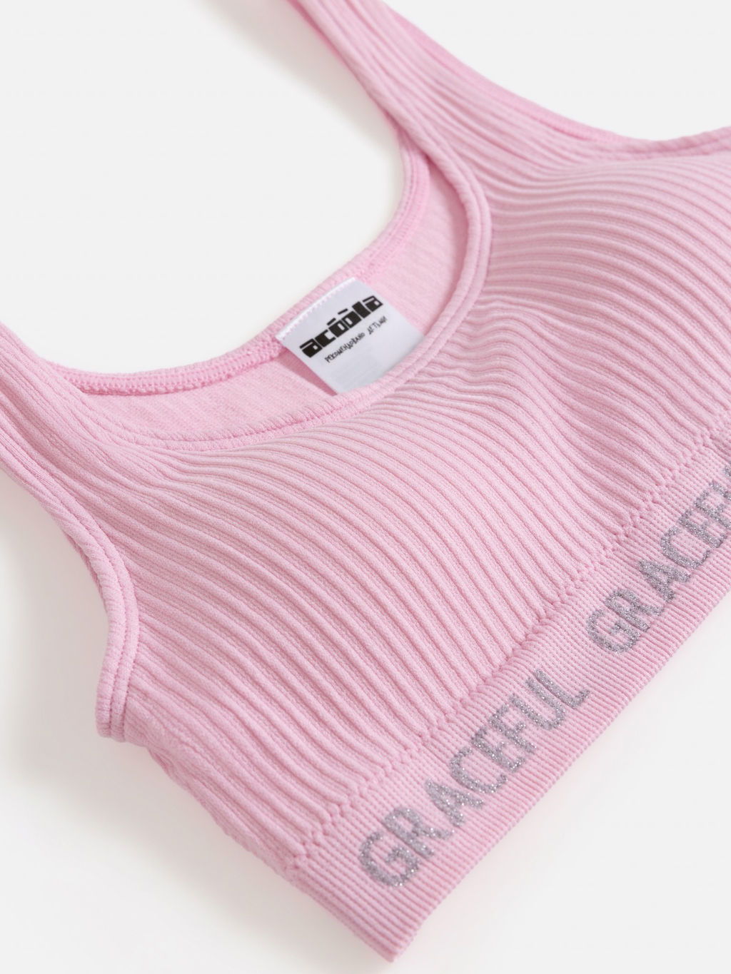 ACOOLA / Бюстгальтер спортивный для девочек Maat розовый  фото 2