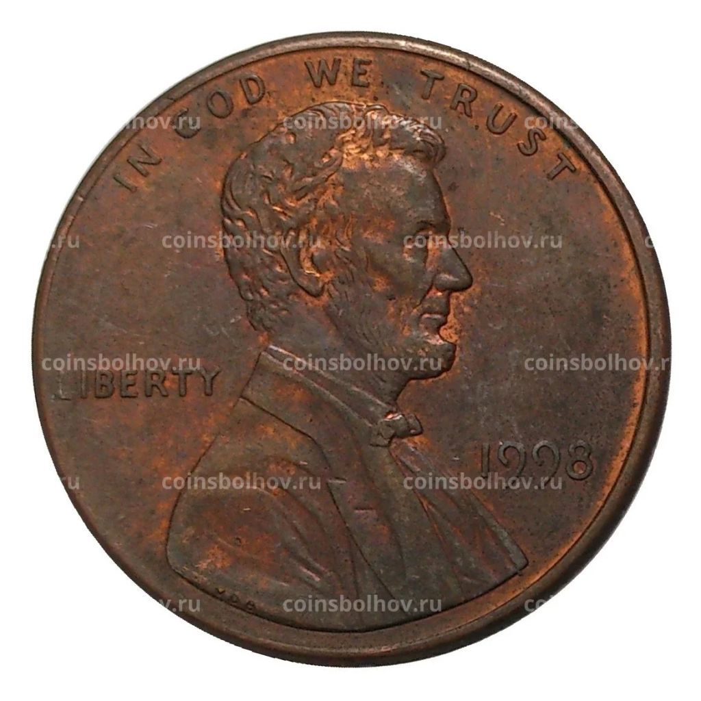 1 цент 1998 года