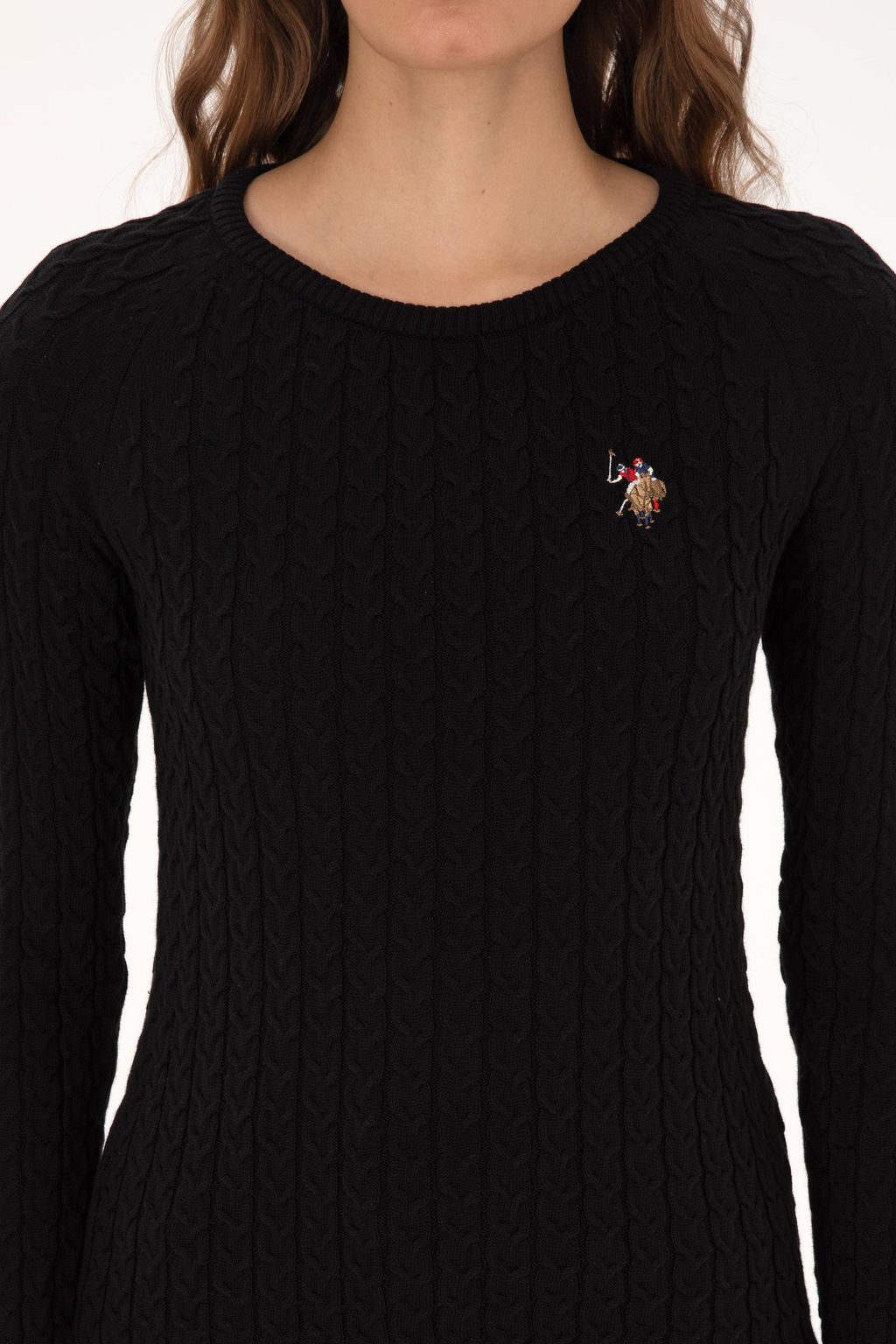 Kad_n Siyah Basic Kazak - U.s. polo assn фото 6