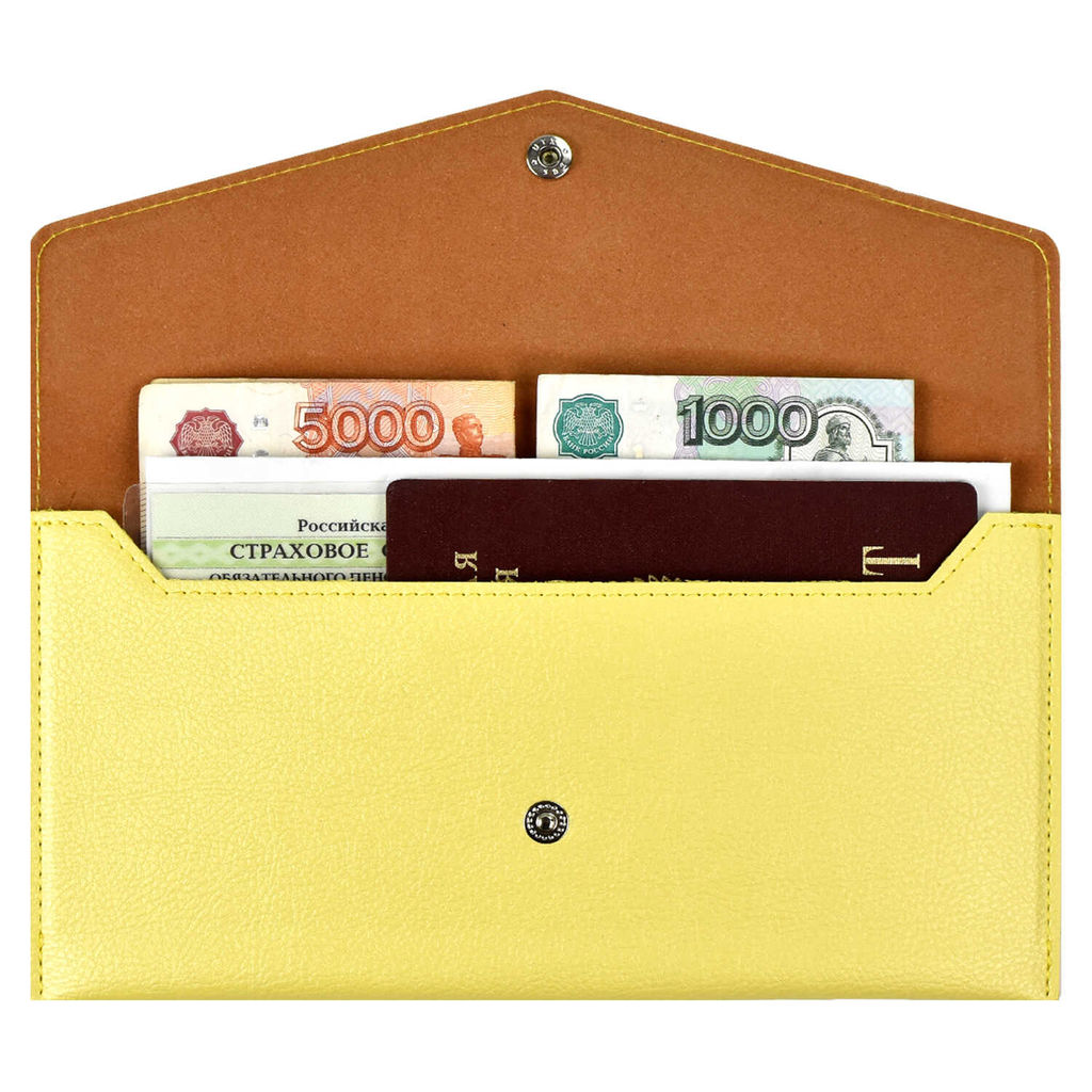 Органайзер-папка д/путешествий арт.48409/50 НАППА СВЕТЛО-ЖЕЛТЫЙ МЕТАЛЛИК