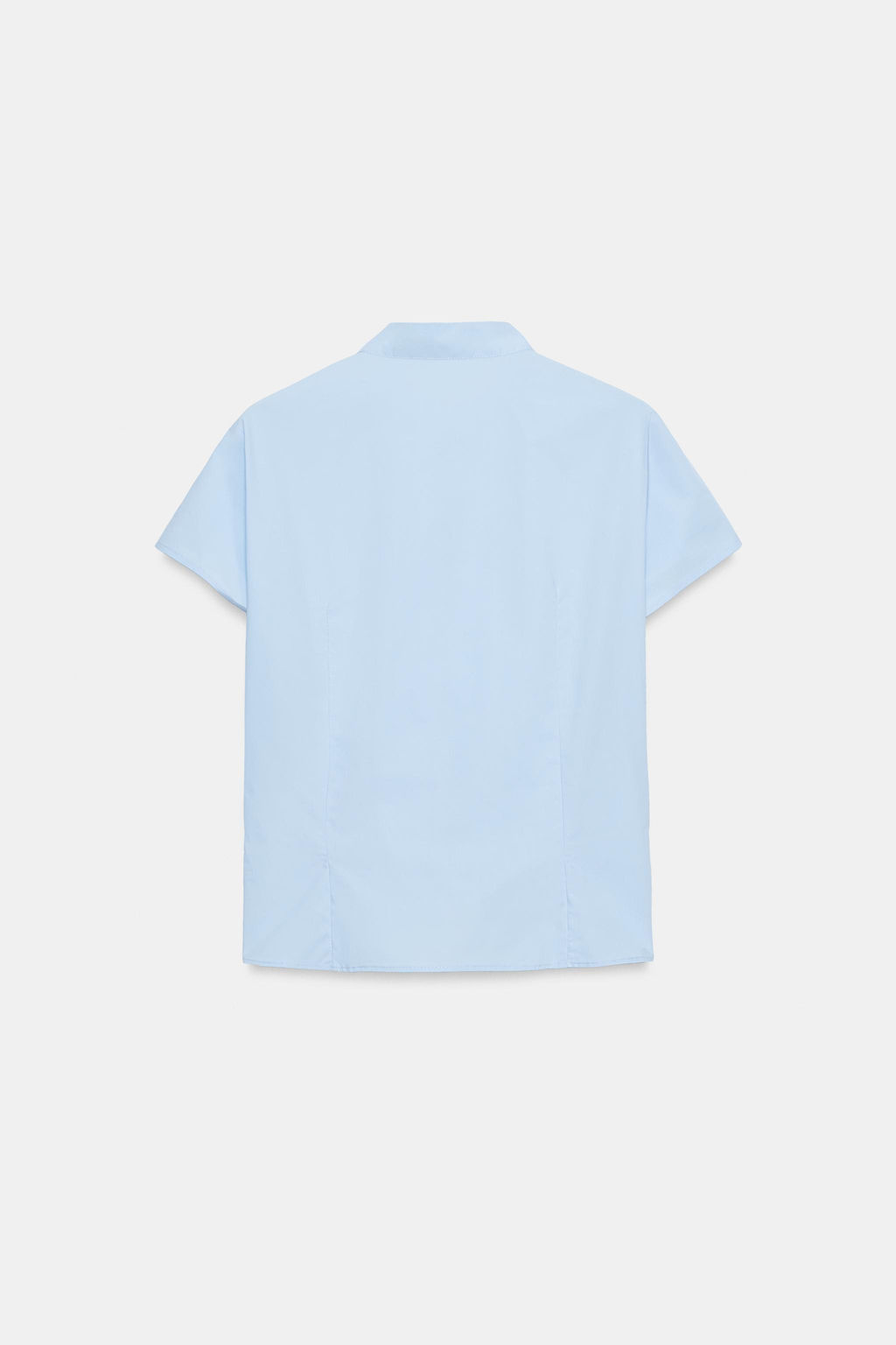 CAMISA POPEL?N ALAMARES / Azul