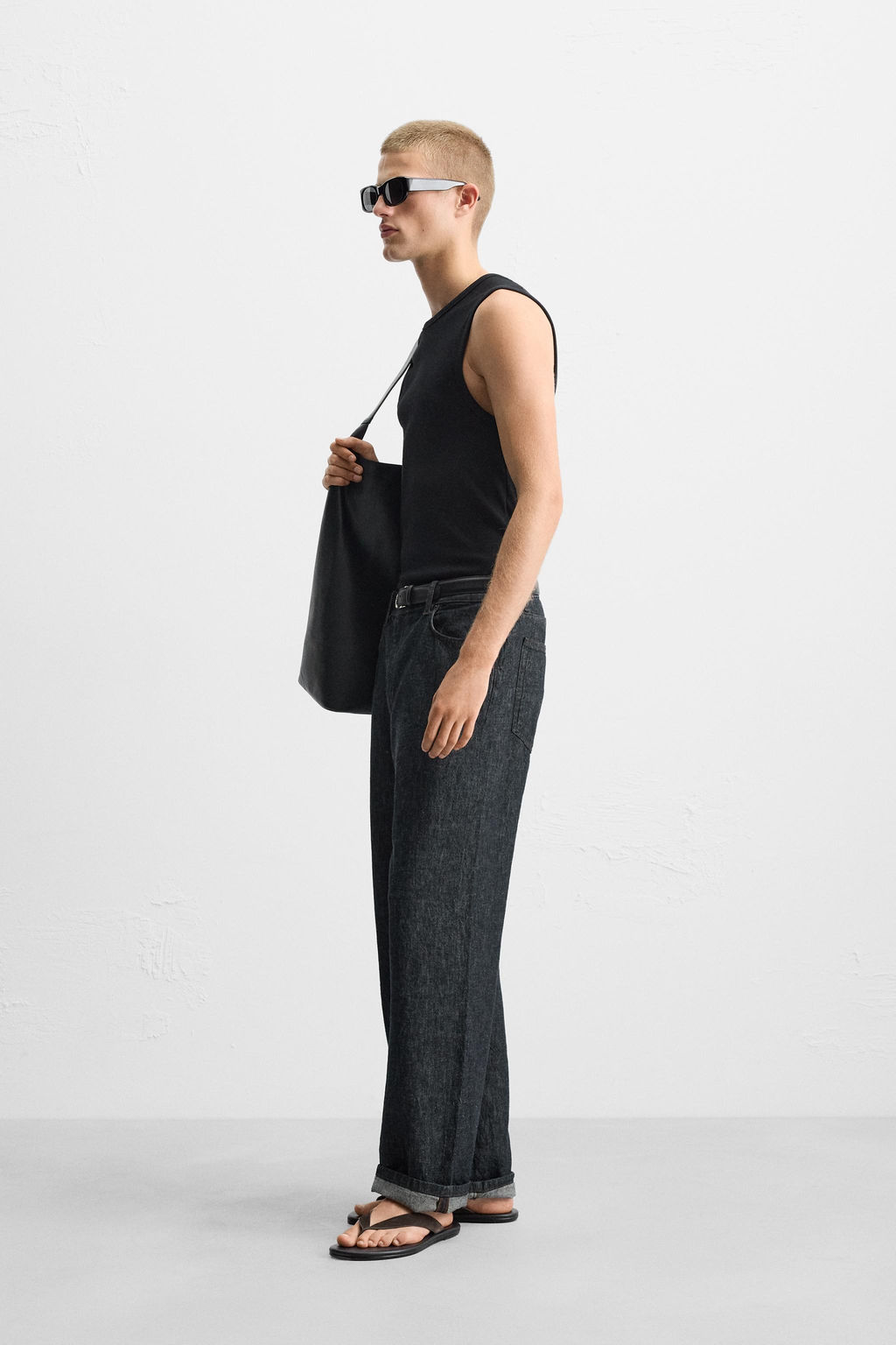 RIBBED TANK T-SHIRT - Zara фото 4