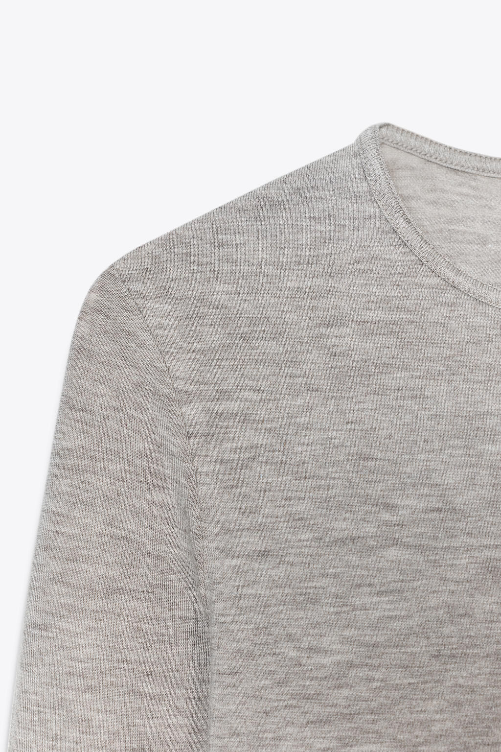 THREE-QUARTER SLEEVE T-SHIRT - Zara фото 7