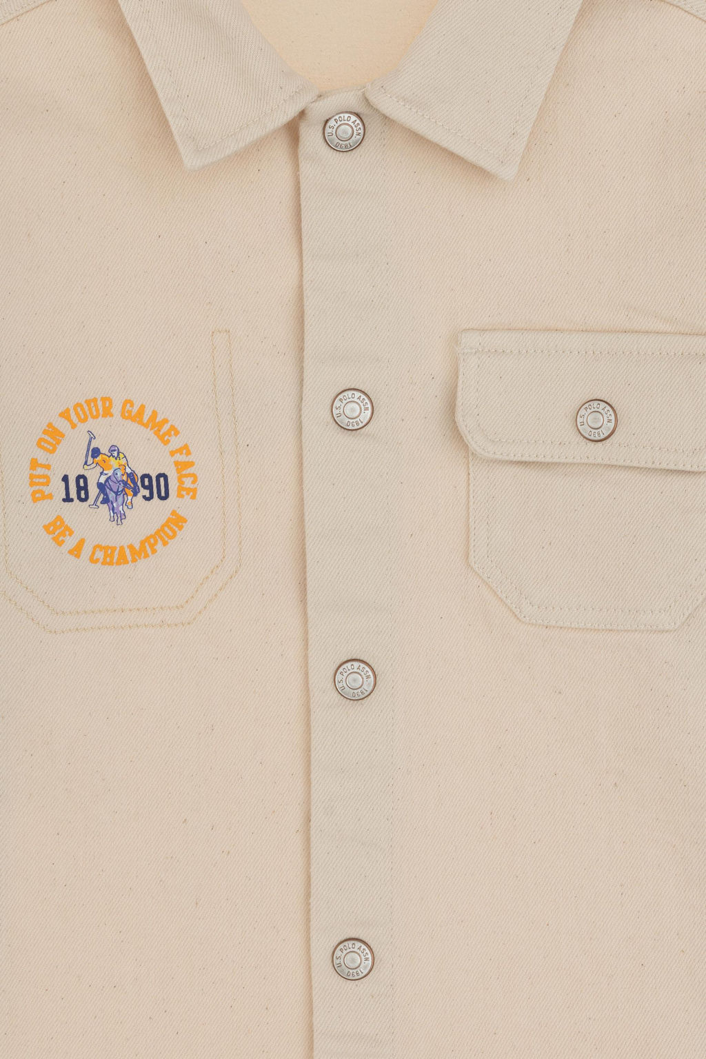 Erkek _ocuk Krem Uzun Kollu G_mlek Sepette S_rpriz _ndirim - U.s. polo assn фото 4