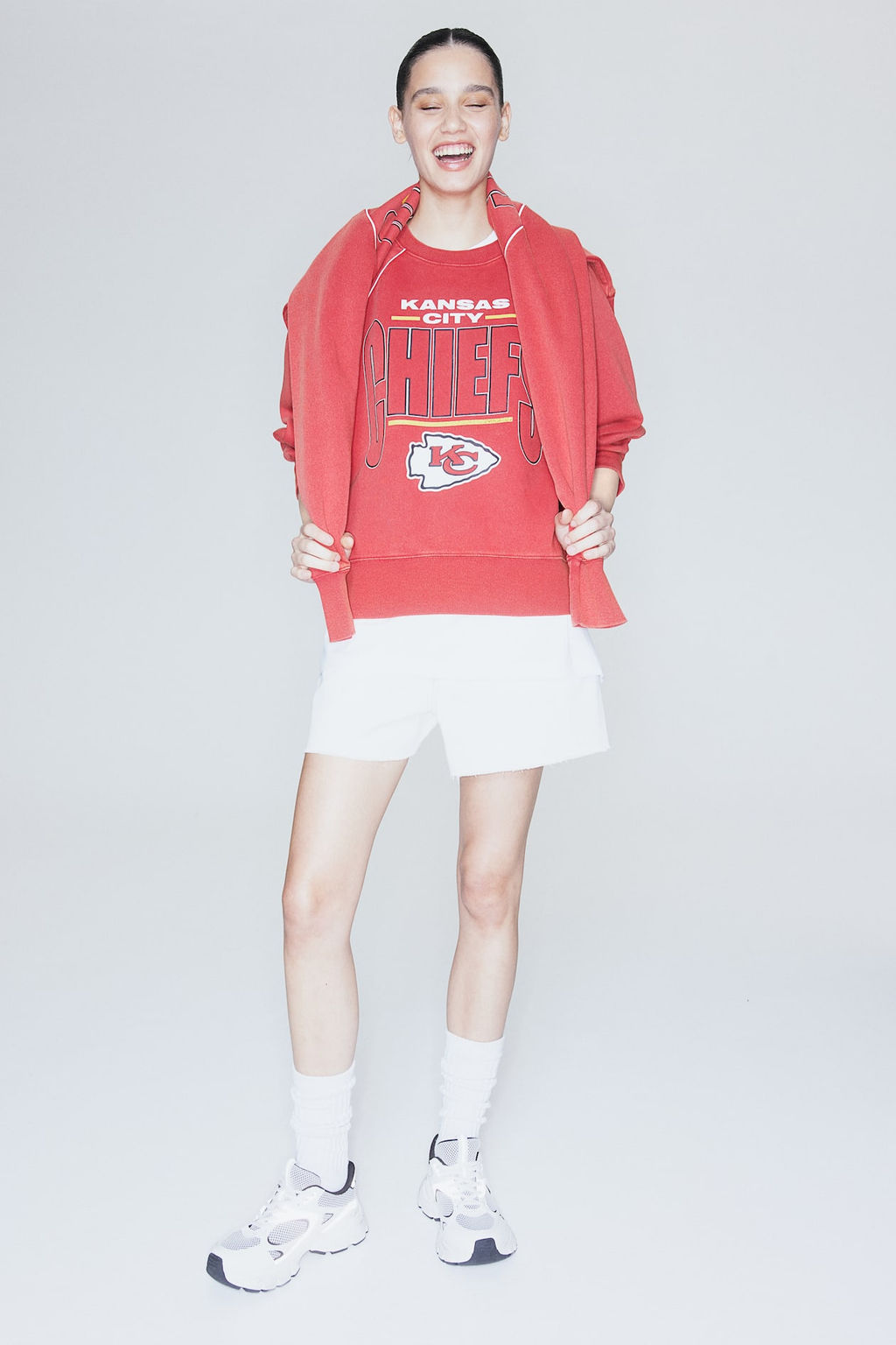 Sudadera oversize con estampado - H&m фото 2