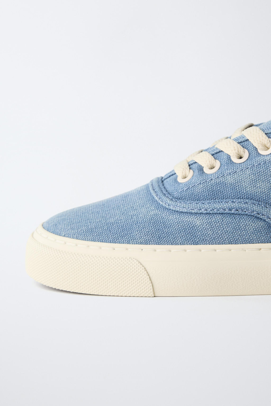 BAMBA CORDONES / Azul Lavanda - Zara фото 4