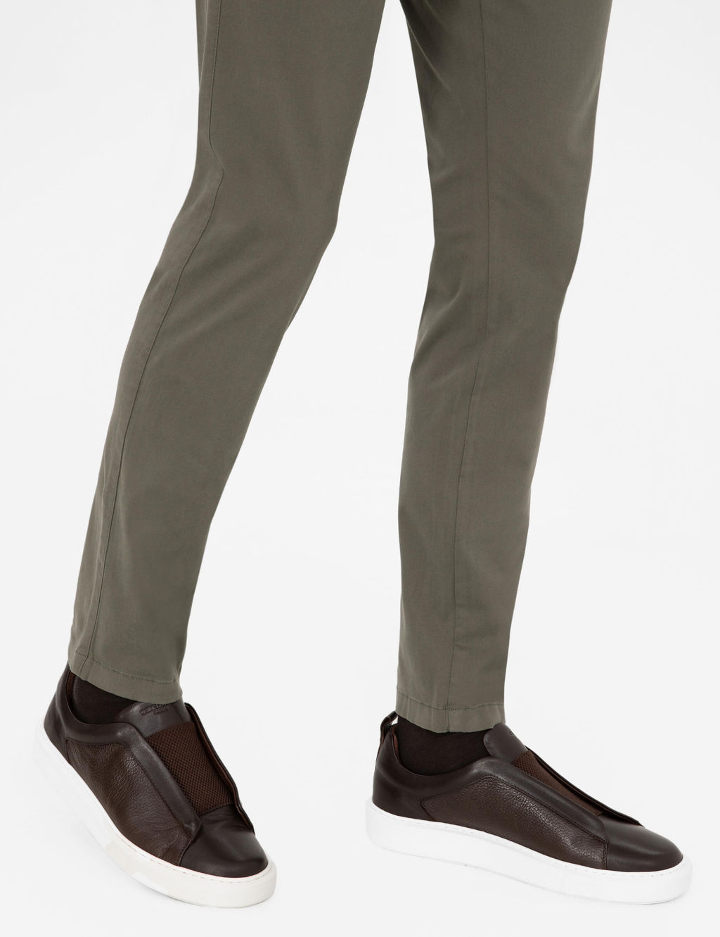 Коричневая повседневная обувь