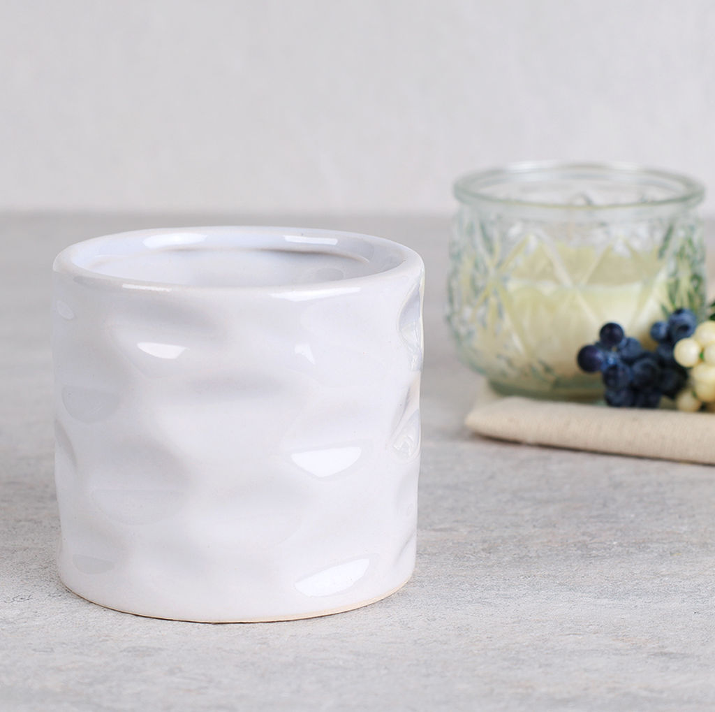 Кашпо 7x8 / 2030W /уп 12/120/белое - Галеонтрейд фото 2