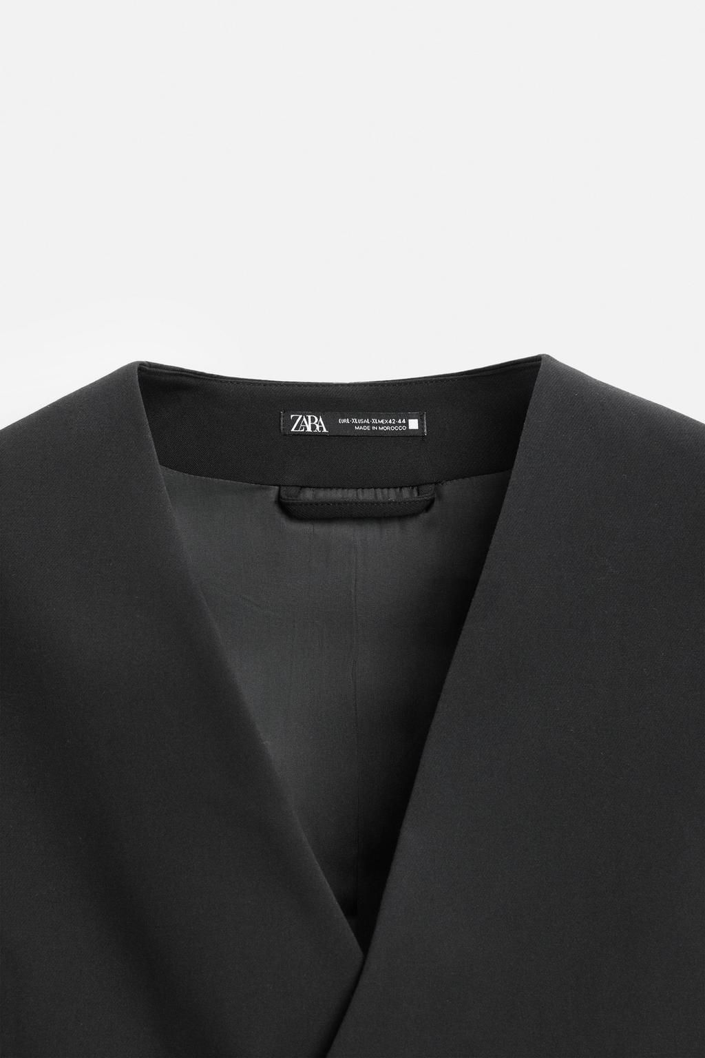 BOXY FIT WAISTCOAT - Zara фото 9