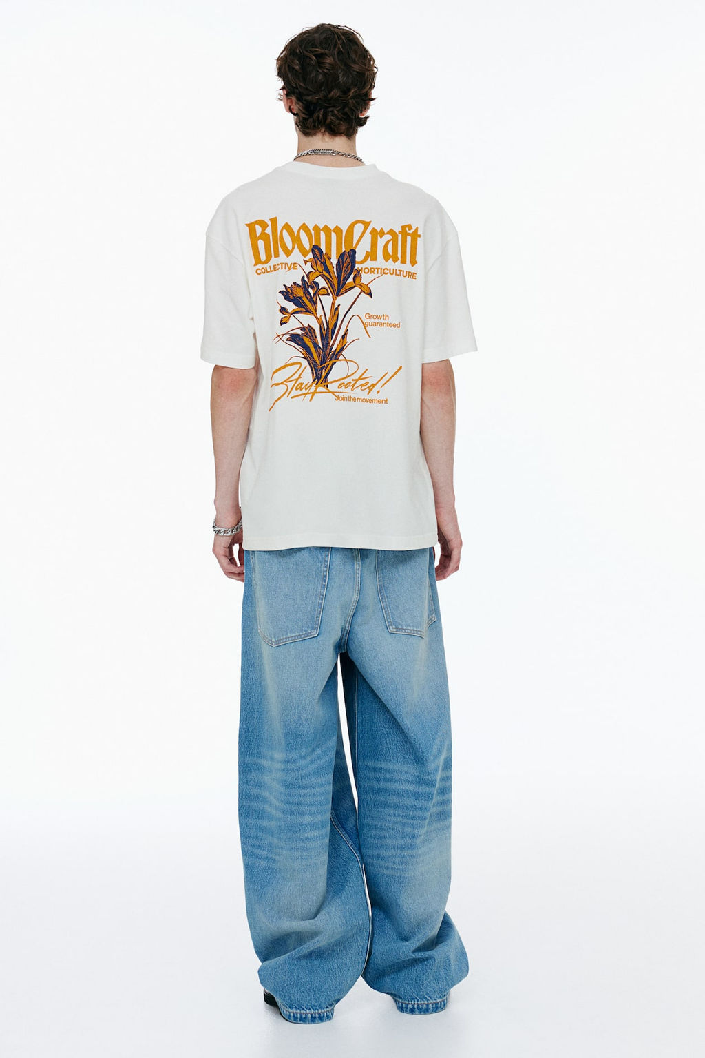 Camiseta con motivo estampado Loose Fit - H&m фото 3