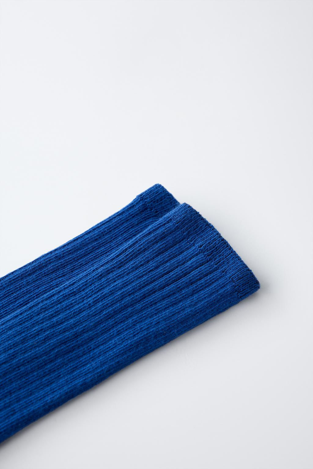 LONG RIBBED SOCKS - Zara фото 8