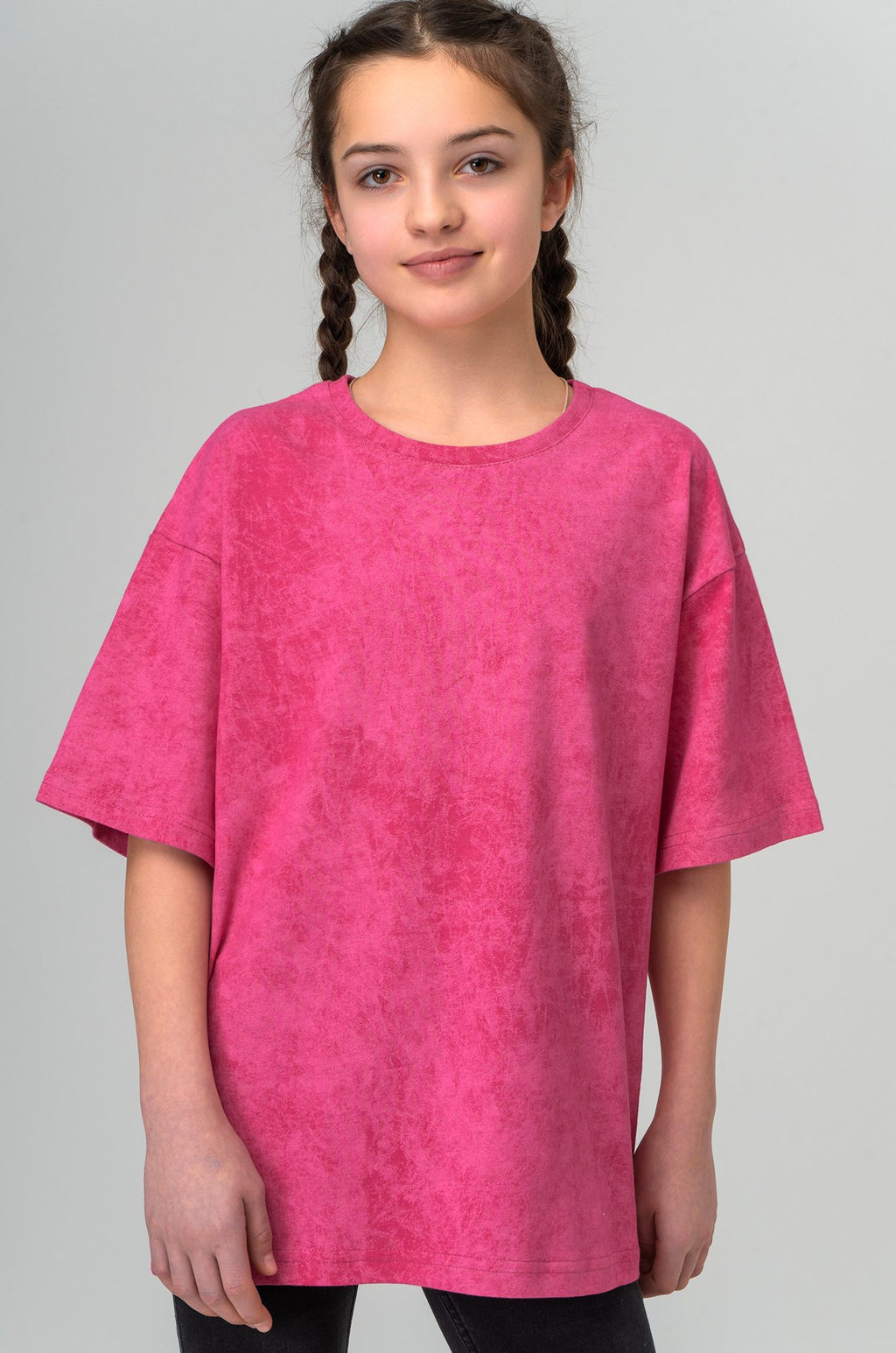 Футболка оверсайз для девочки Happyfox