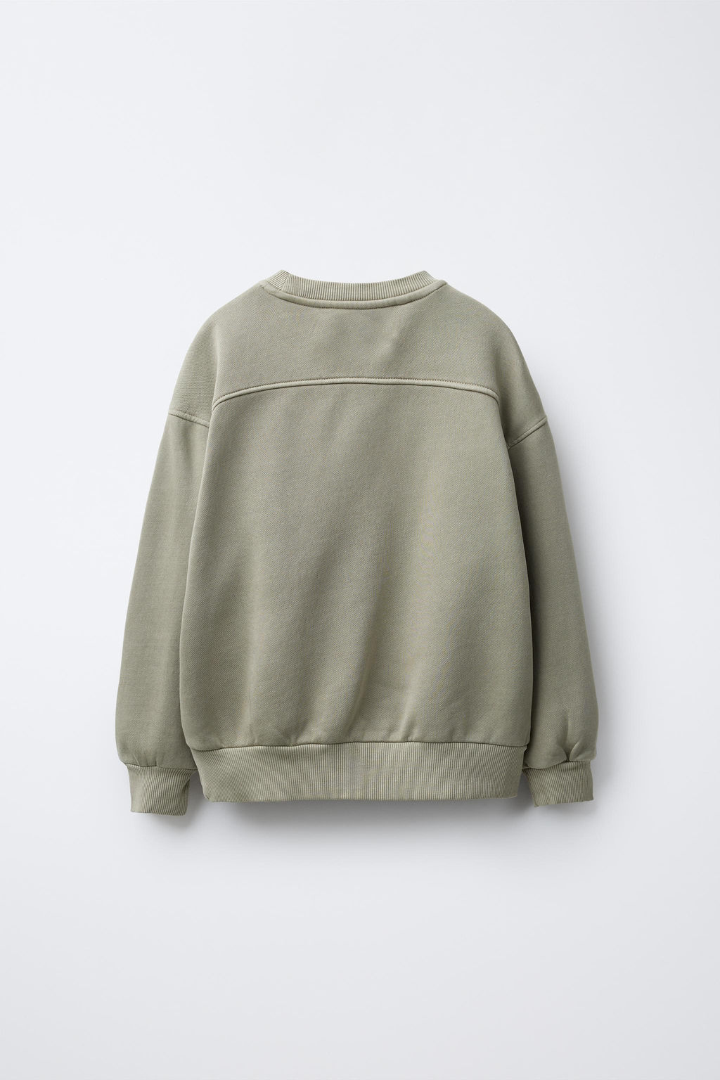 GARMENT-DYED SWEATSHIRT AND JOGGERS SET - Zara фото 3
