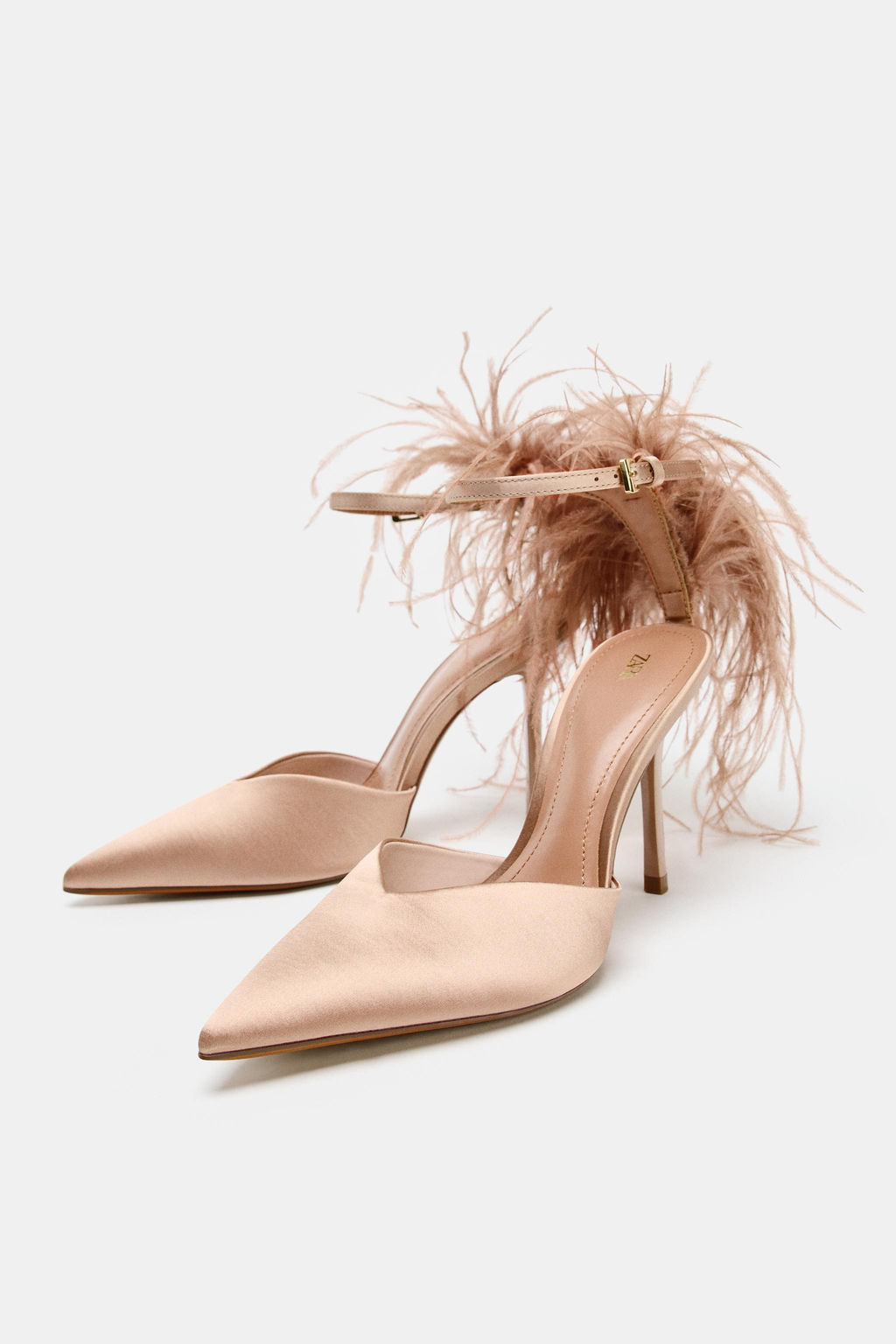 FEATHER HIGH HEELS - Zara фото 4