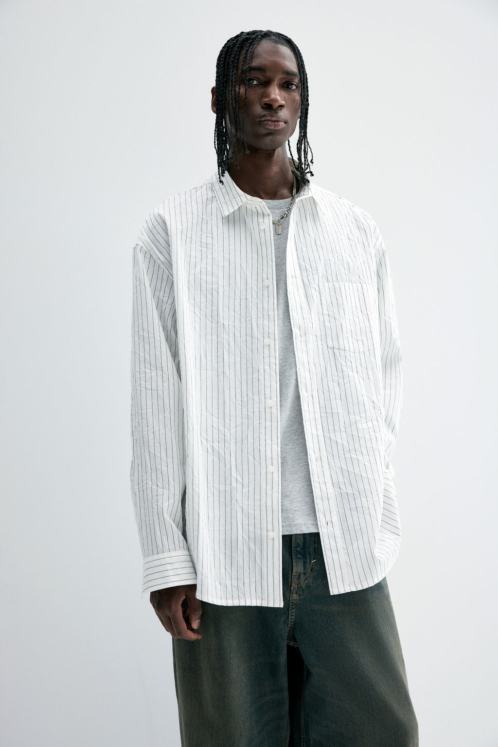 Camisa Relaxed Fit - H&m фото 7