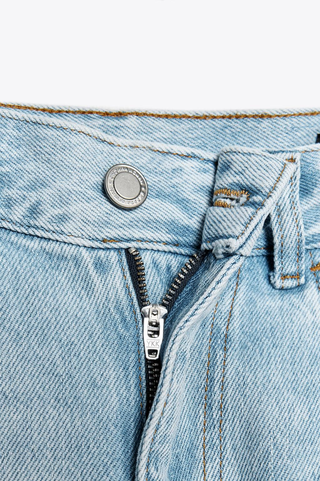 ZW COLLECTION HIGH-WAIST PALAZZO JEANS - Zara фото 26