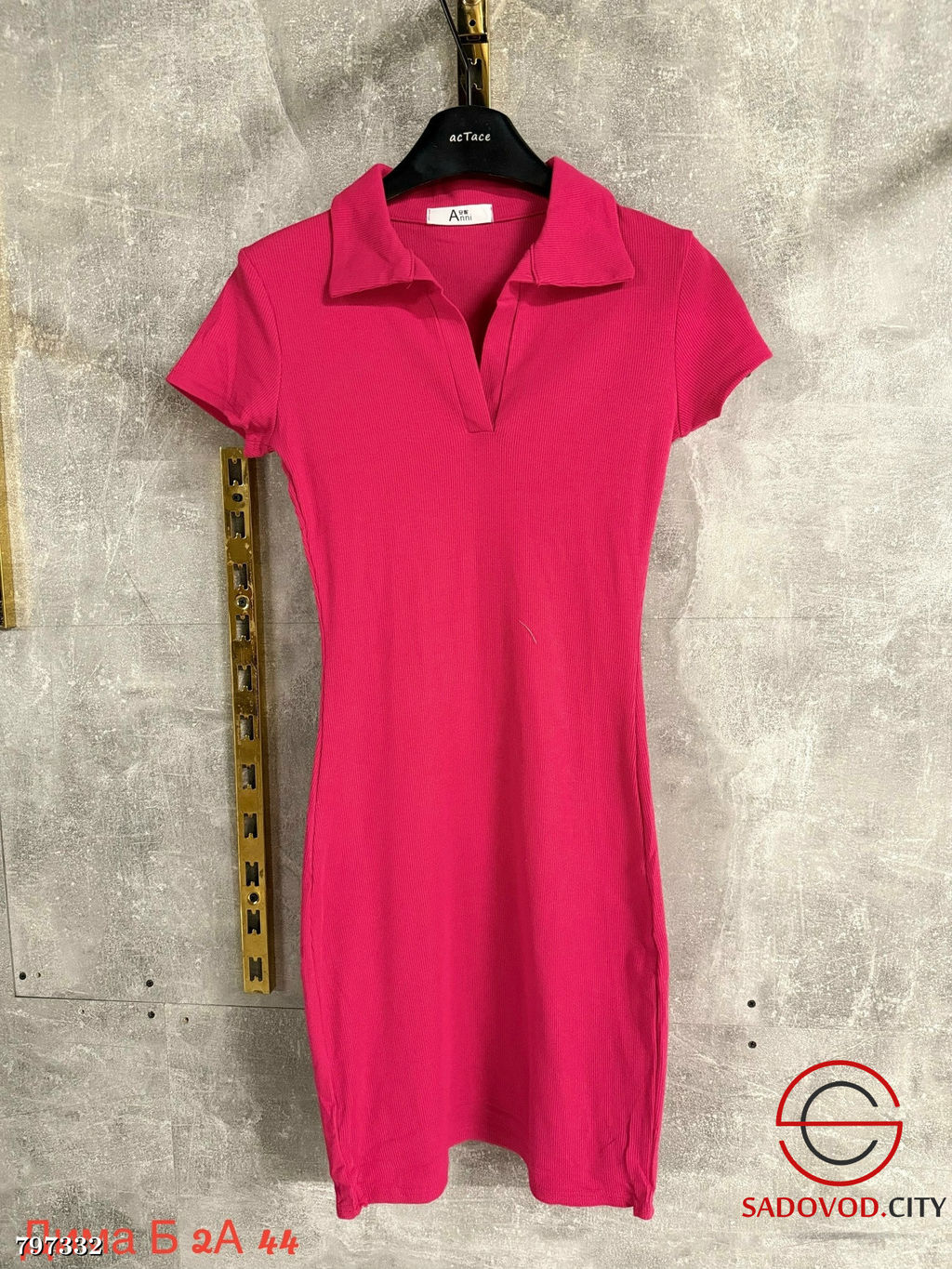 платье женское поло мини - Bruno фото 5