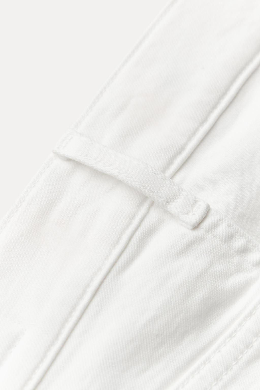 ZW COLLECTION BOOTCUT HIGH-WAIST CROPPED JEANS - Zara фото 6