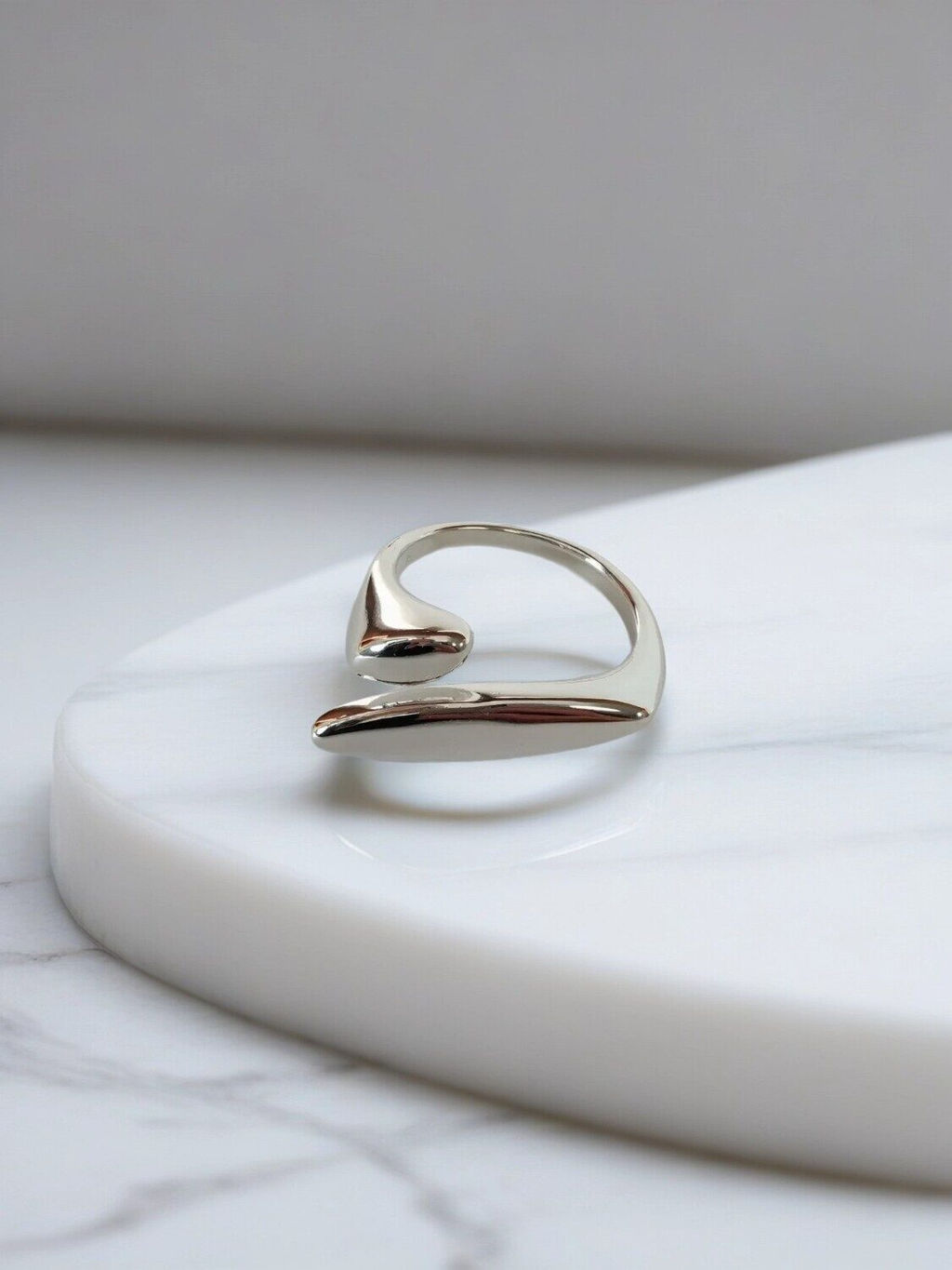 Кольцо с белым серебрением - Vel vett фото 2