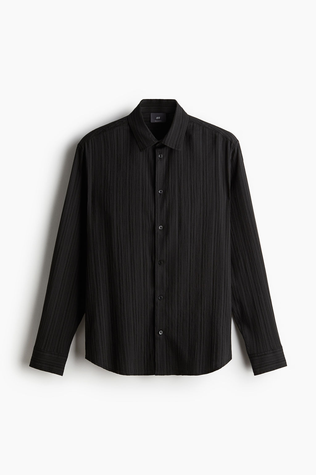 Camisa texturizada Regular Fit - H&m фото 4