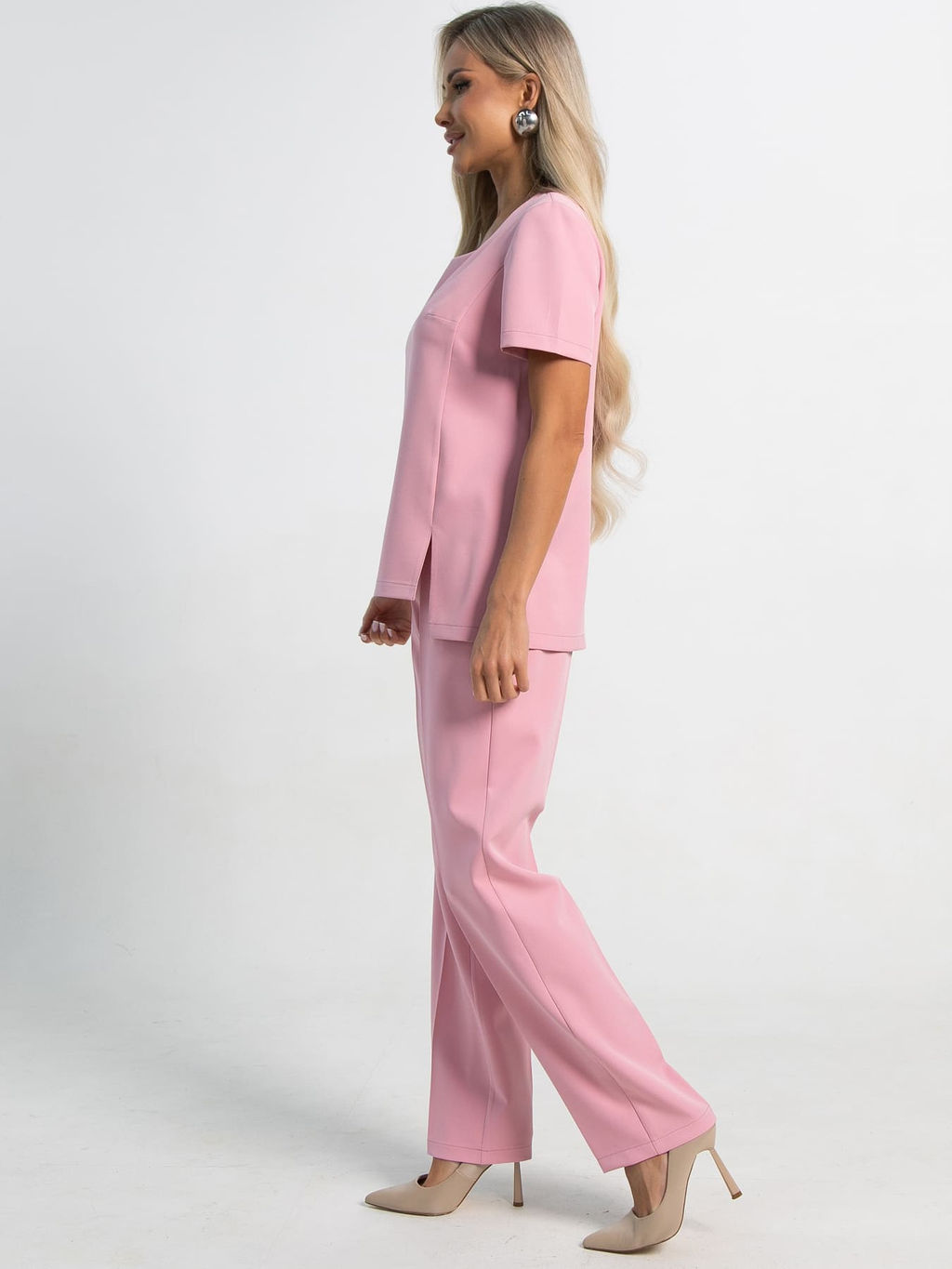 Костюм Соблазн (пыльно-розовый) К15445-19М