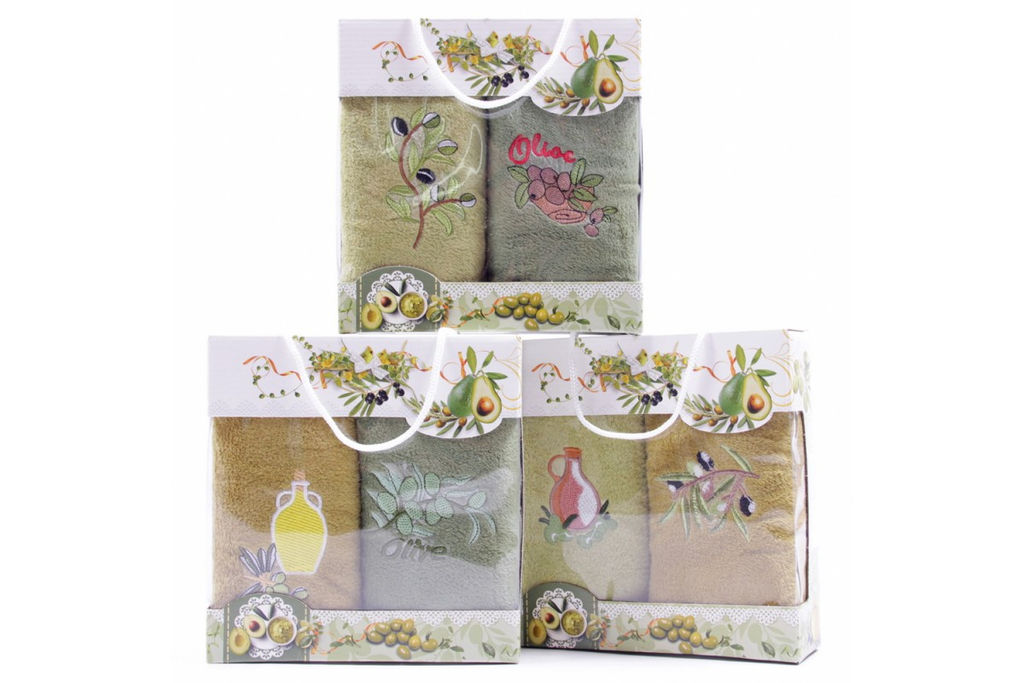 Набор полотенец микрофибра Плантация В-А610 в сумочке МР+МР