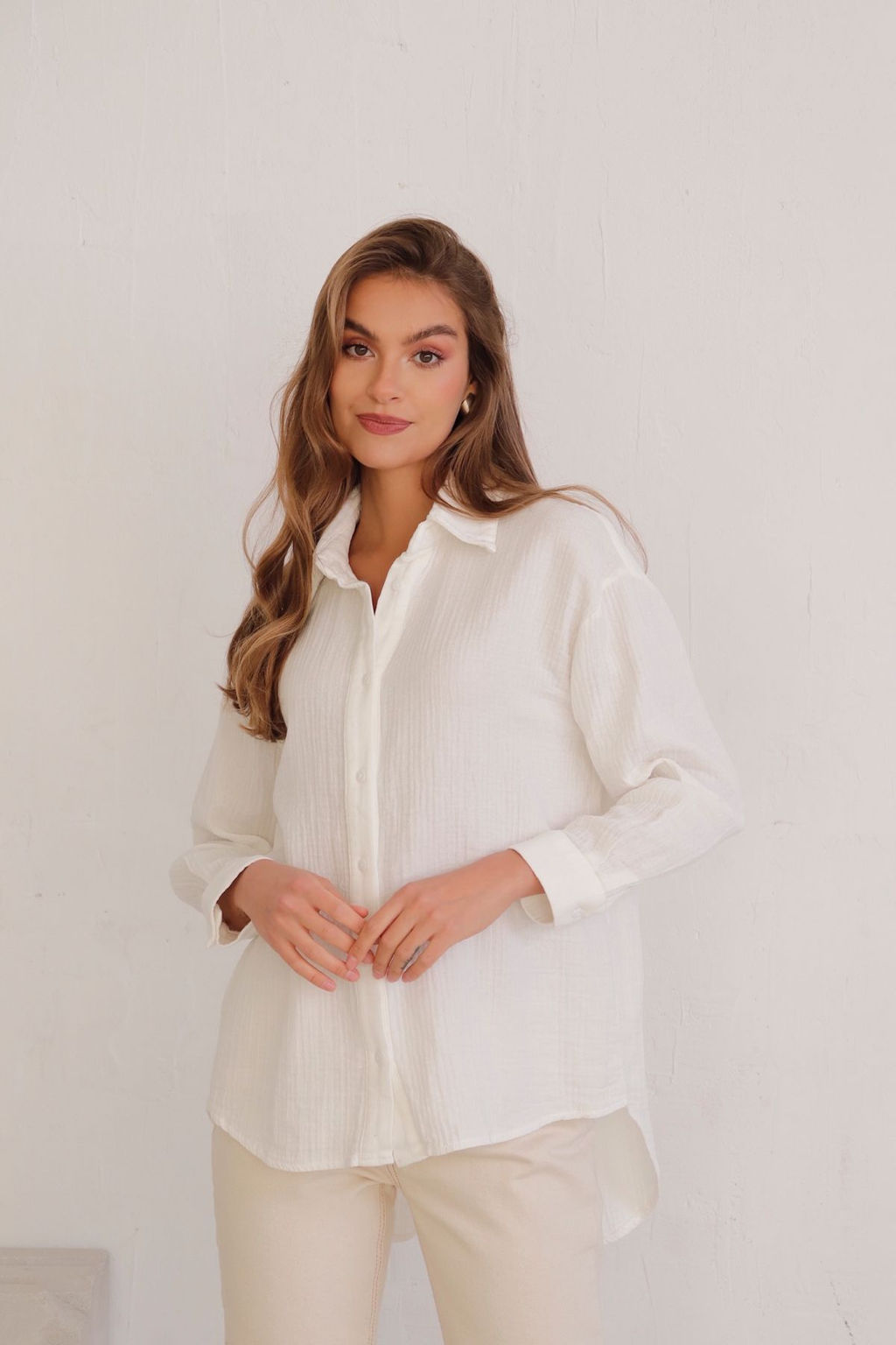 11212 Рубашка из хлопка - Martichelli фото 12