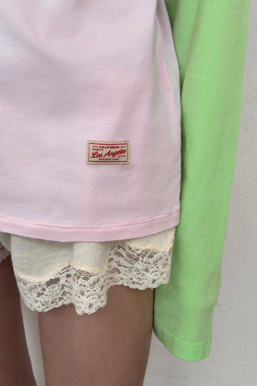 CAMISETA OVERSIZE BOLSILLO / Rosa - Zara фото 10