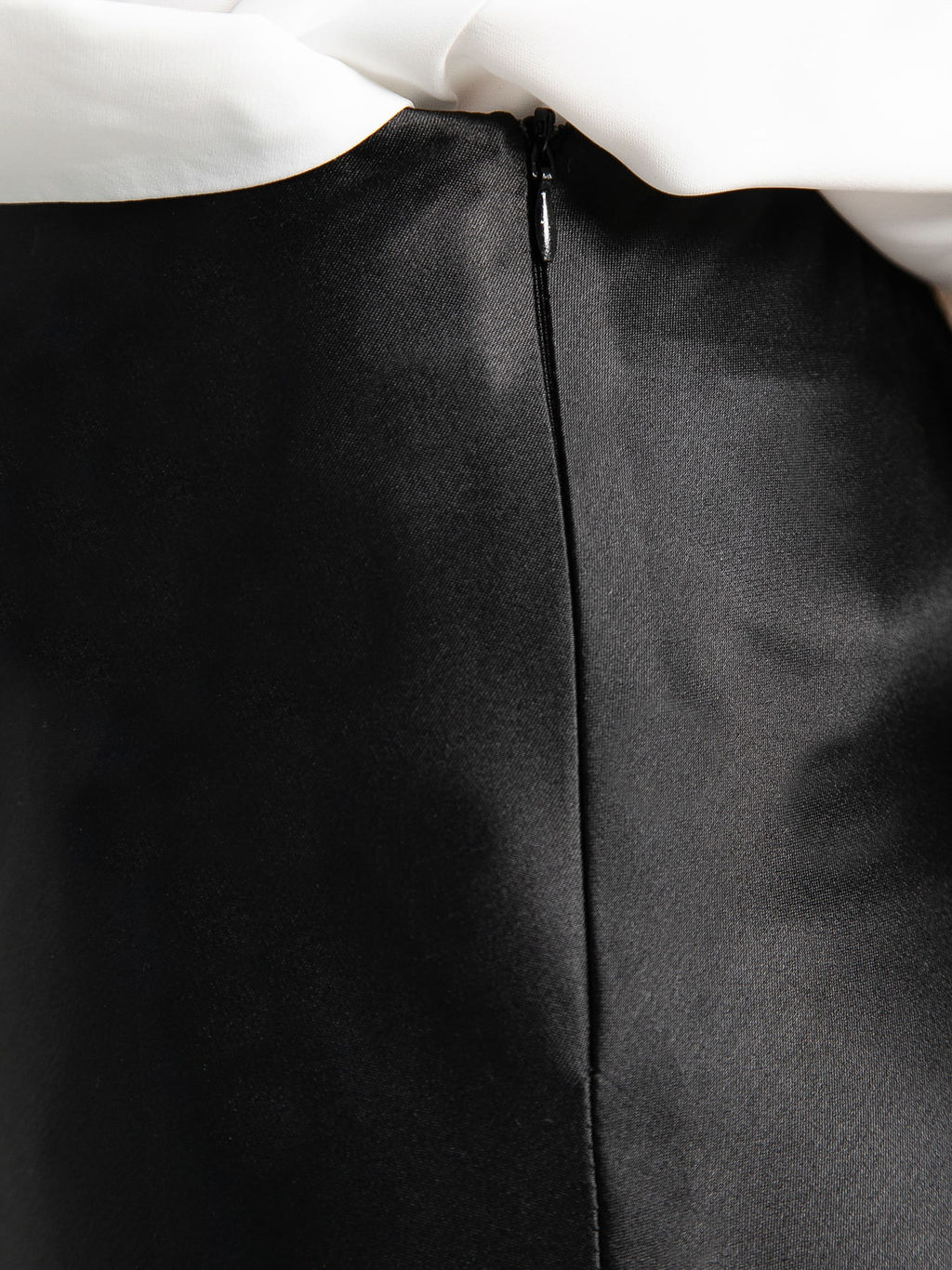 Юбка атласная Эвелин (черная) Ю15258-25М - Lt collection фото 5