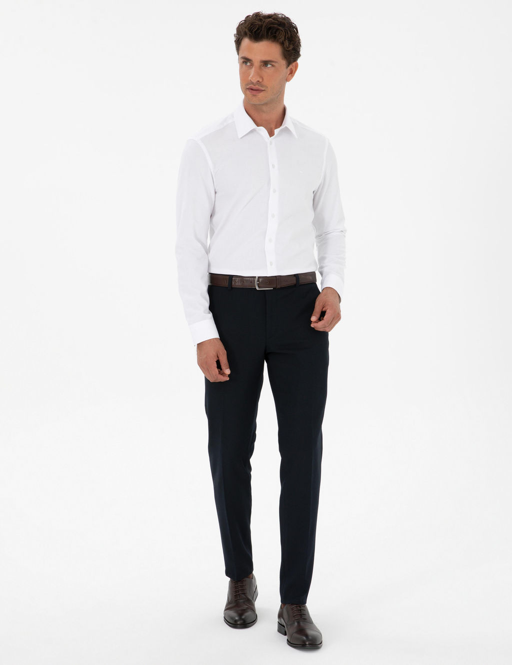 Beyaz Arm_rl_ Slim Fit G_mlek - Pierre cardin фото 4