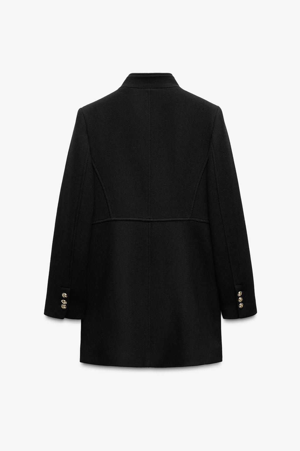 WOOL DOUBLE-BREASTED COAT - Zara фото 6