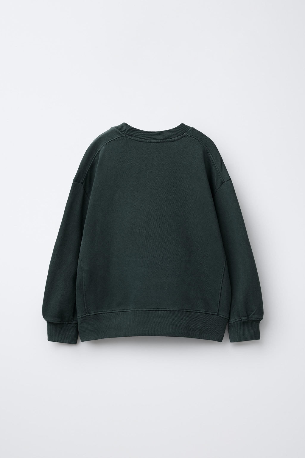GARMENT DYE LABEL SWEATSHIRT - Zara фото 2