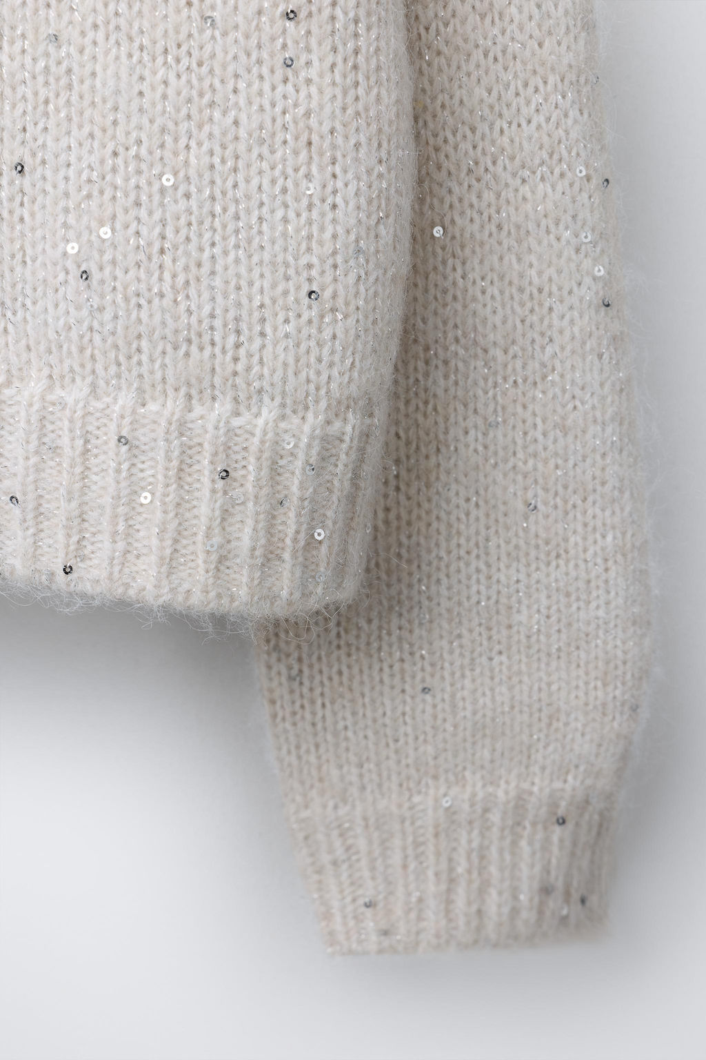 SEQUIN KNIT JUMPER - Zara фото 4