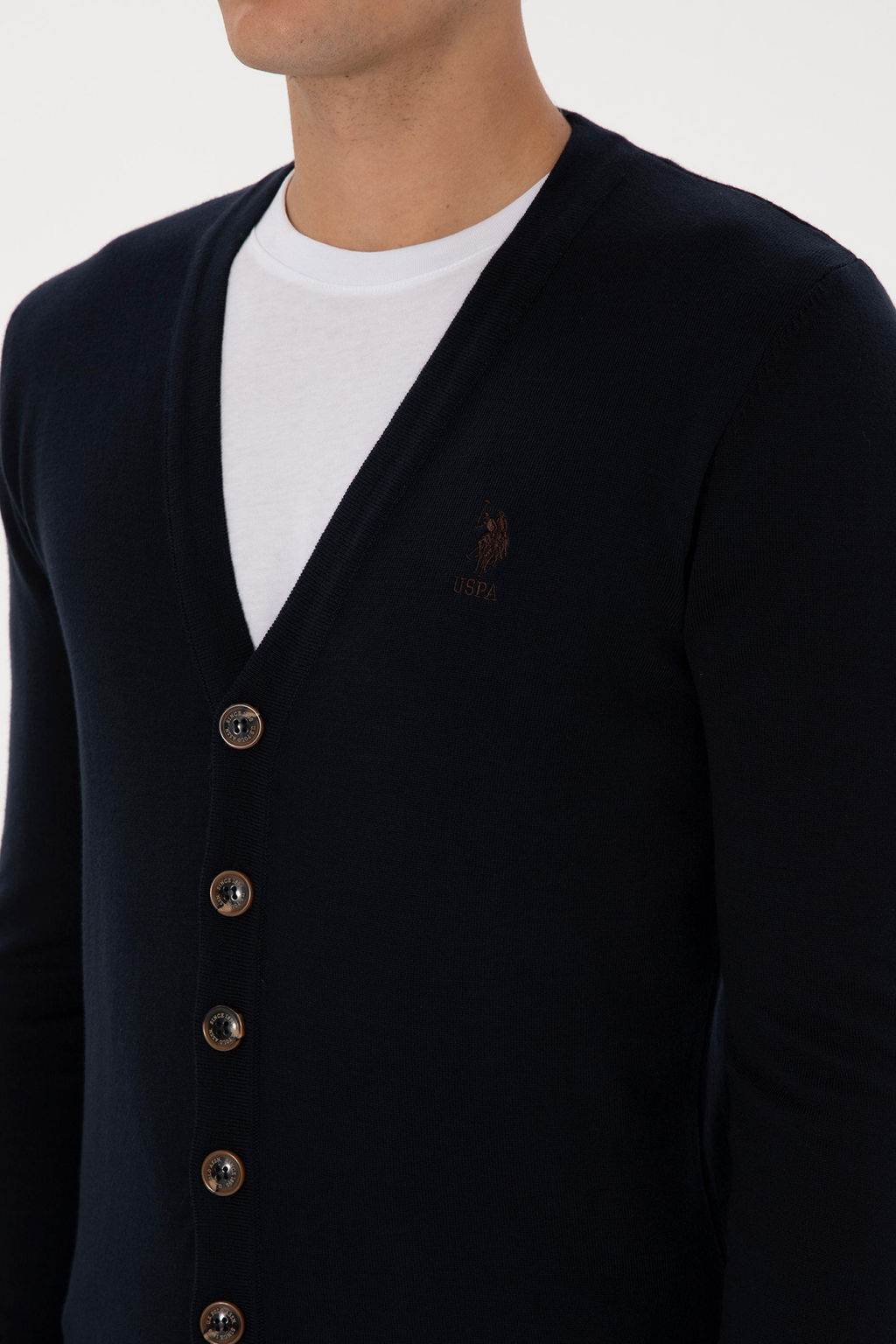 Erkek Lacivert Basic Triko H_rka - U.s. polo assn фото 7