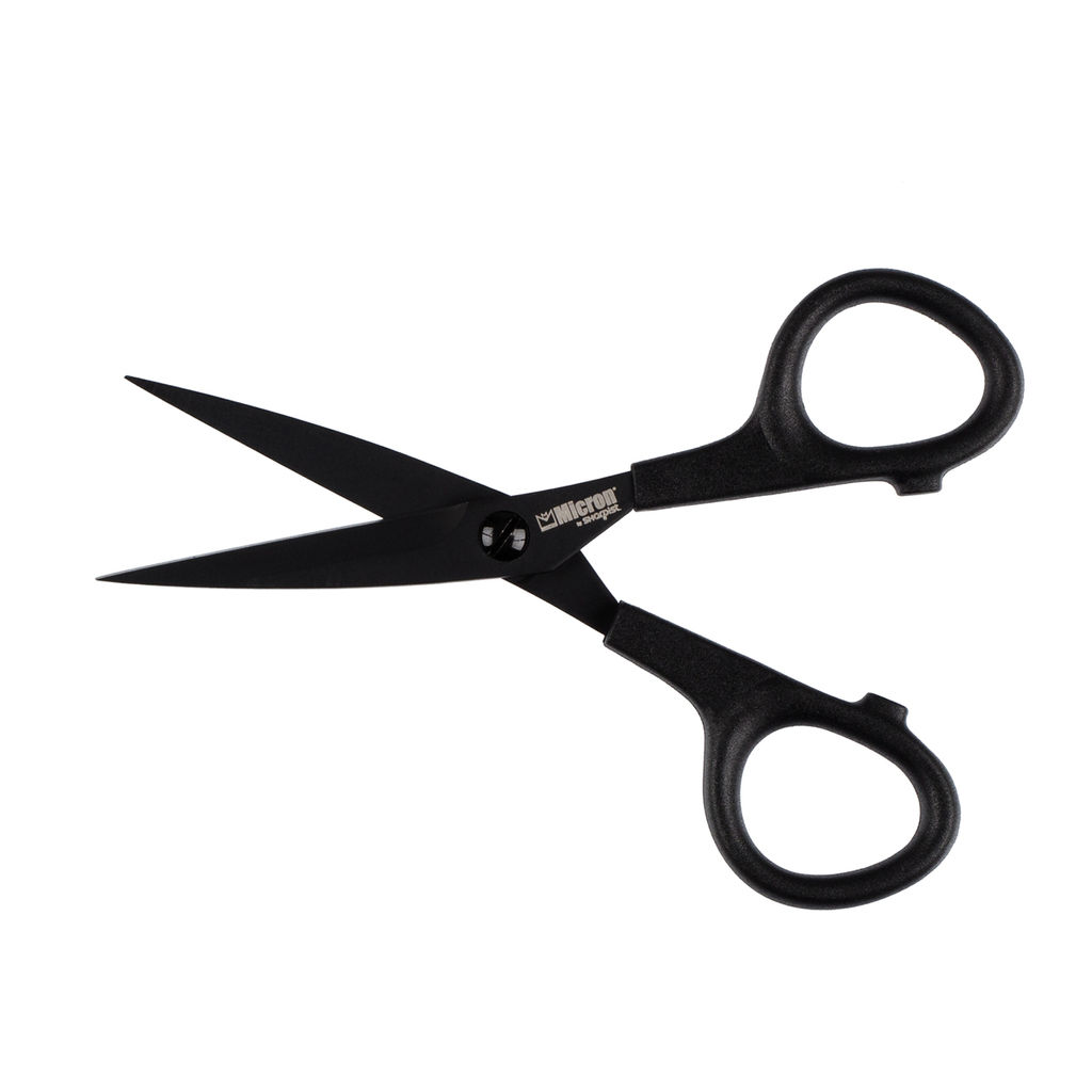 Ножницы Micron by Sharpist Smart VIT-222 для рукоделия на подложке с европодвесом 135 мм тефлоновые