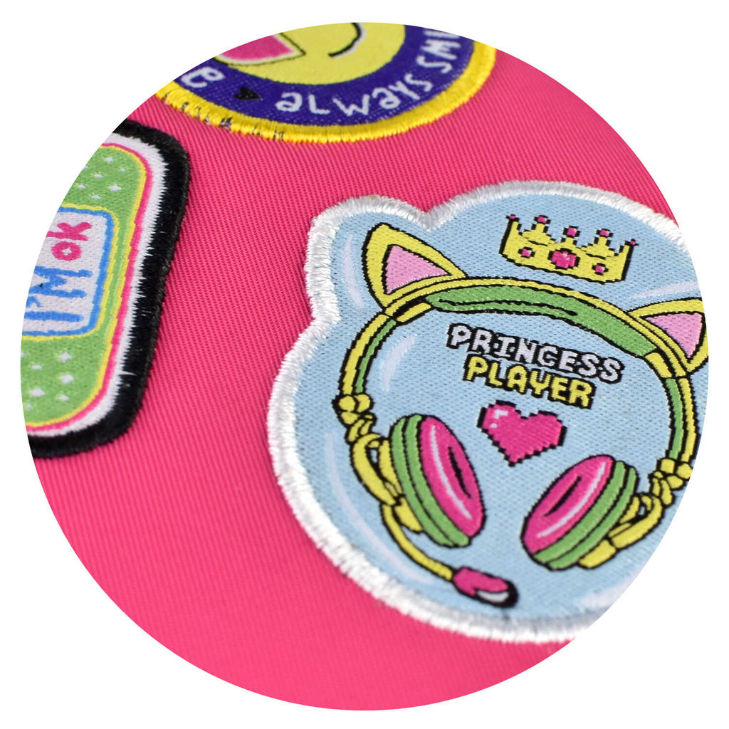 Пенал школьный Феникс+, арт.62349/ 24 НАШИВКИ  фото 5