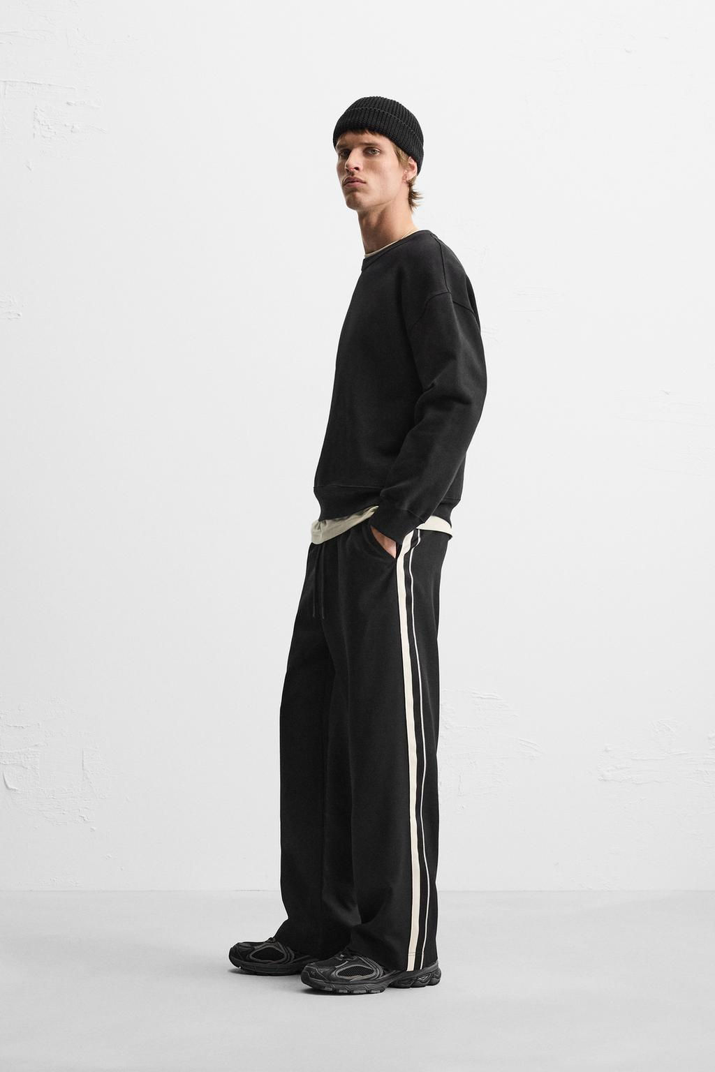 TECHNICAL TROUSERS WITH SIDE PANEL