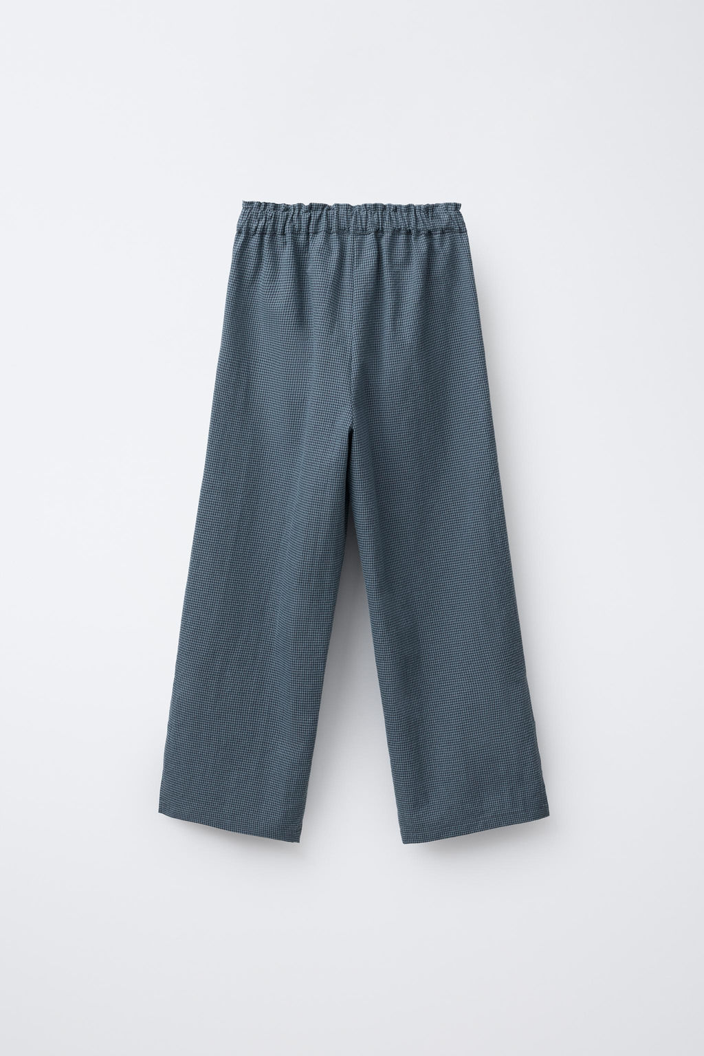 GINGHAM CHECK TROUSERS WITH VENTS - Zara фото 2