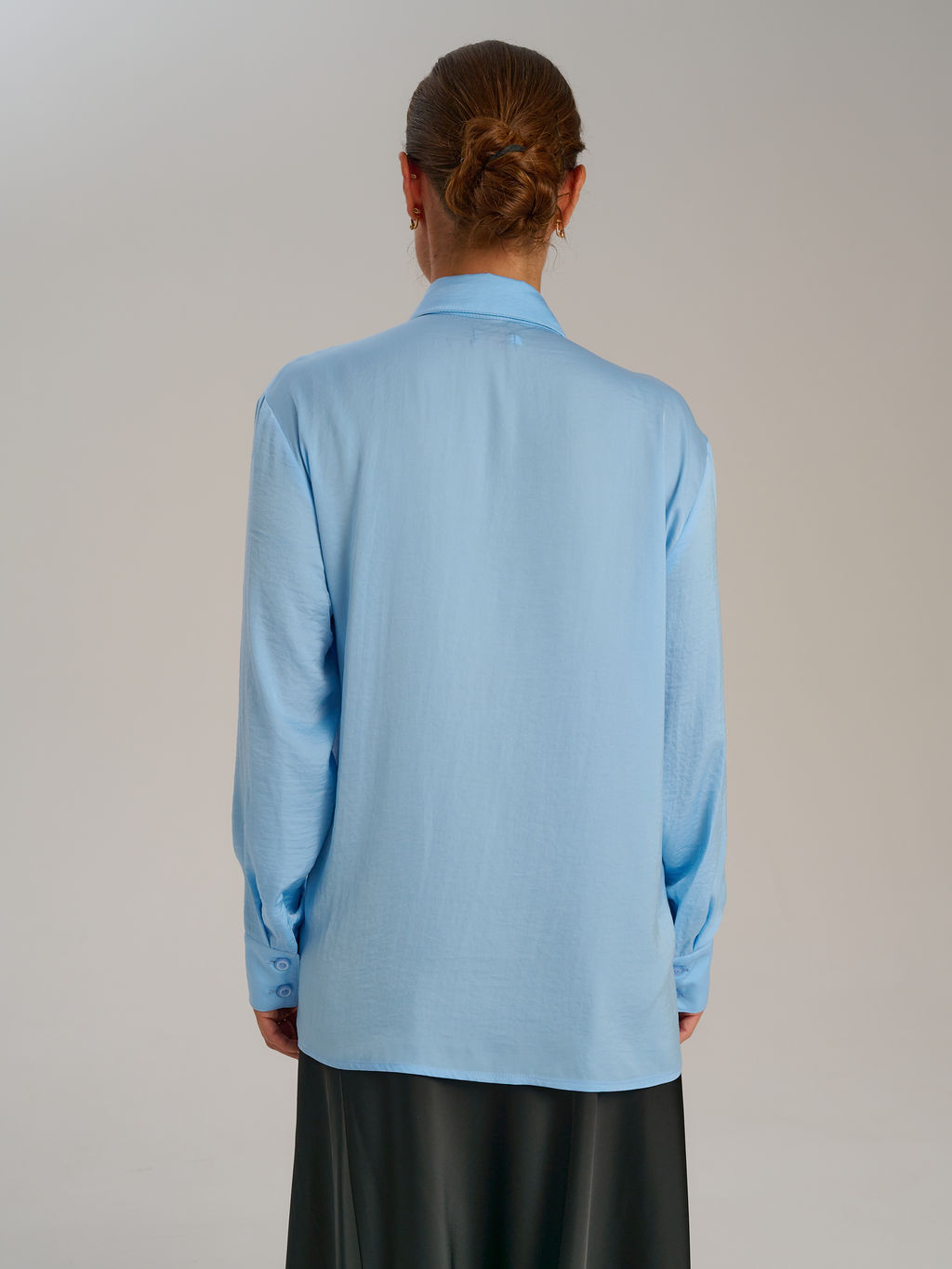 Рубашка свободного кроя