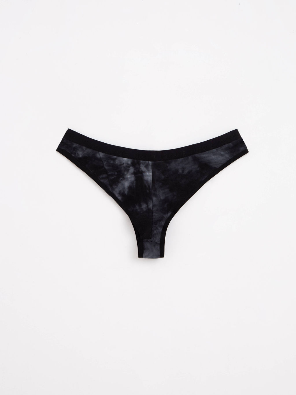 CONTE TIE DYE RIB LBR 2210 Трусы бразилиана с V-образной линией талии black tie dye - Conte elegant фото 4