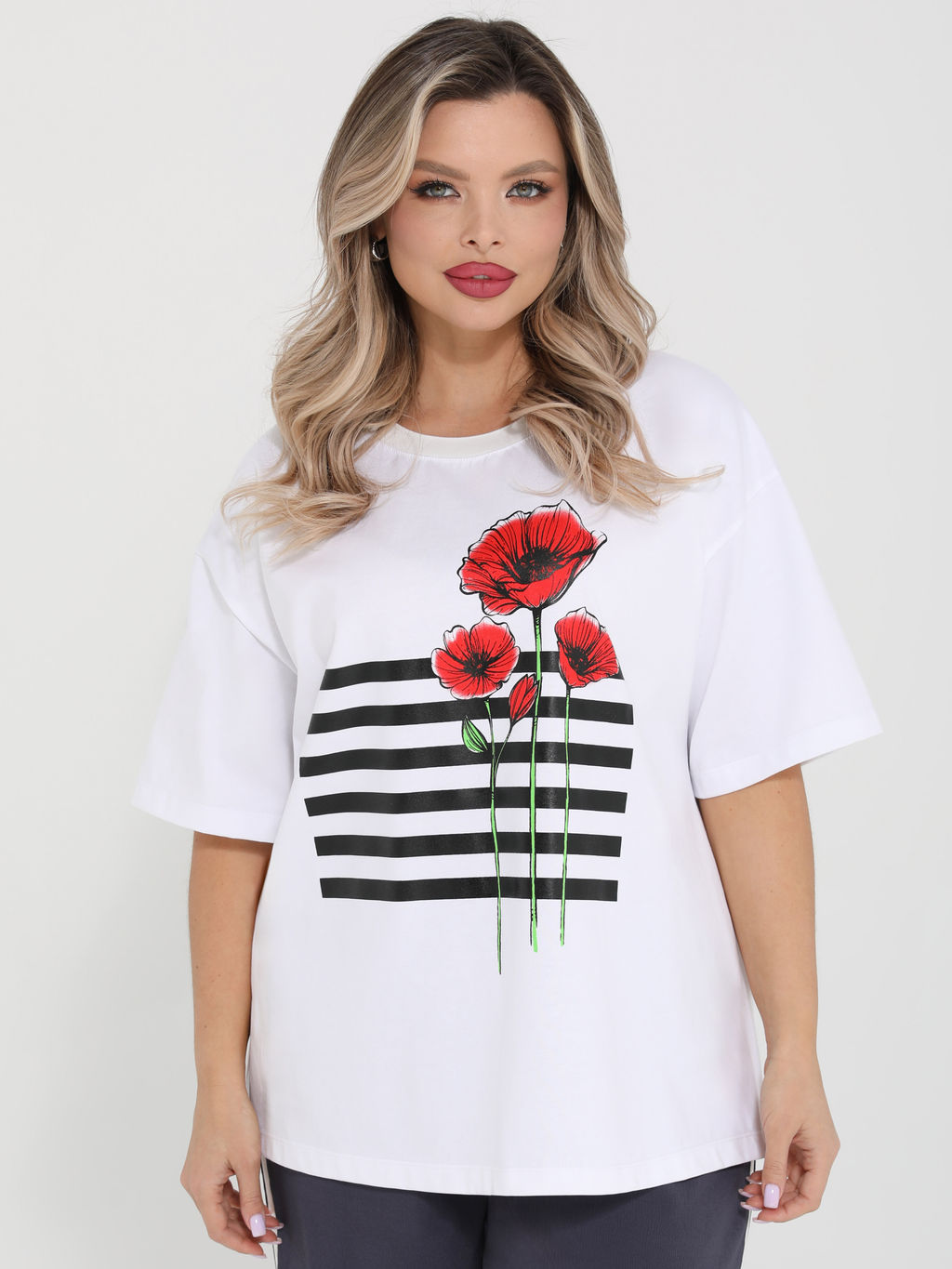 Футболка 95% хлопок, 5% эластан - Dora фото 29