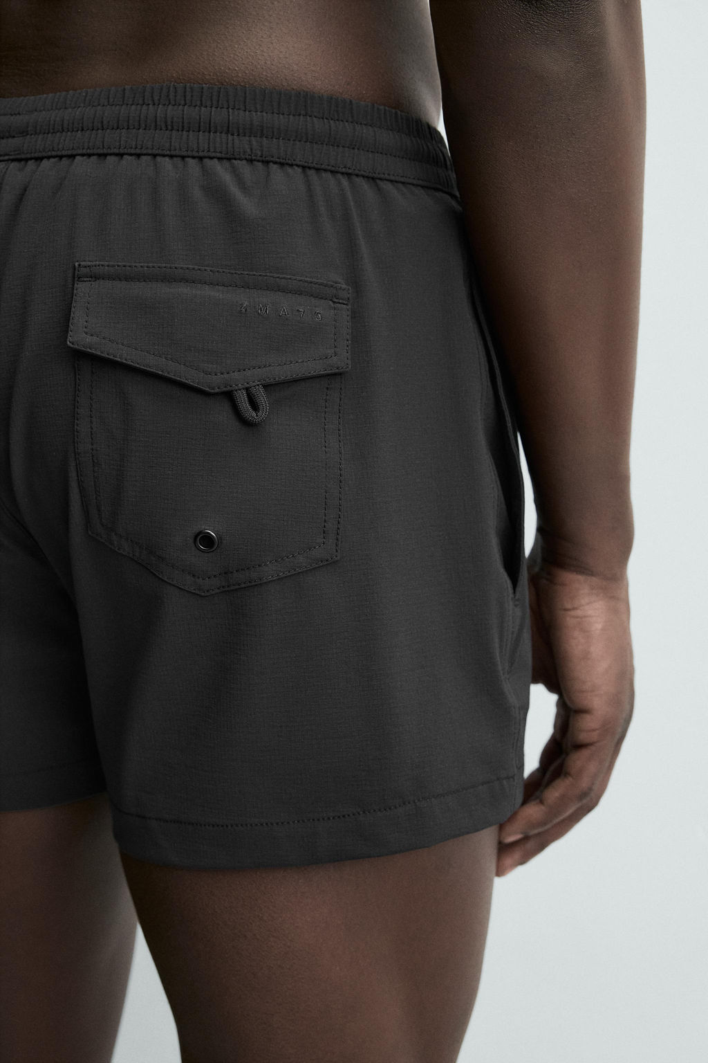 SHORT STRUCTURED SWIMMING TRUNKS - Zara фото 14