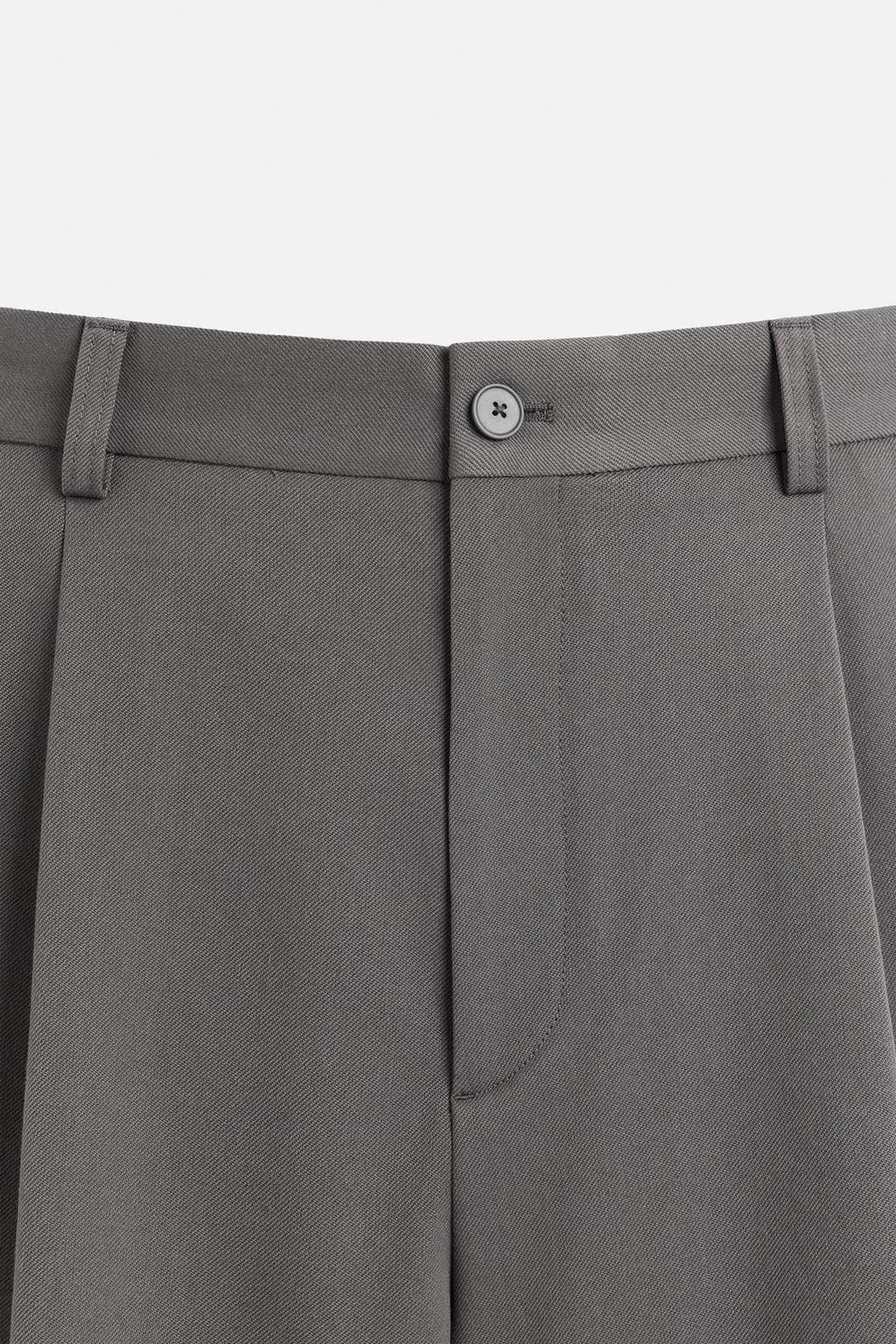 PLEATED RELAXED FIT BERMUDA SHORTS - Zara фото 18