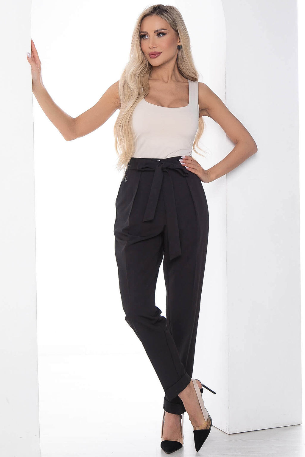 Брюки Деловая встреча (черные) Б9071 - Lt collection фото 6