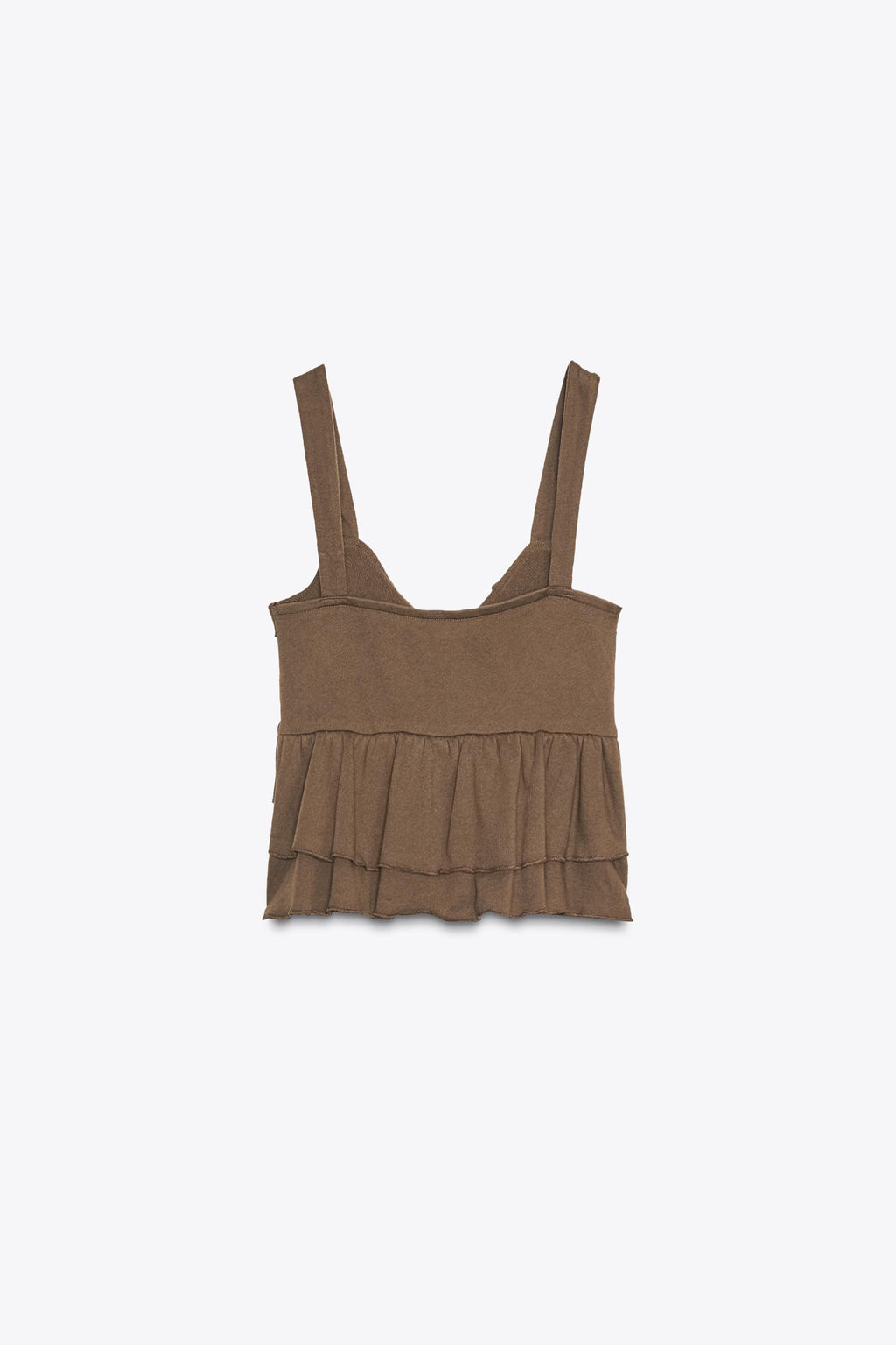RUFFLED TOP WITH BOW - Zara фото 6