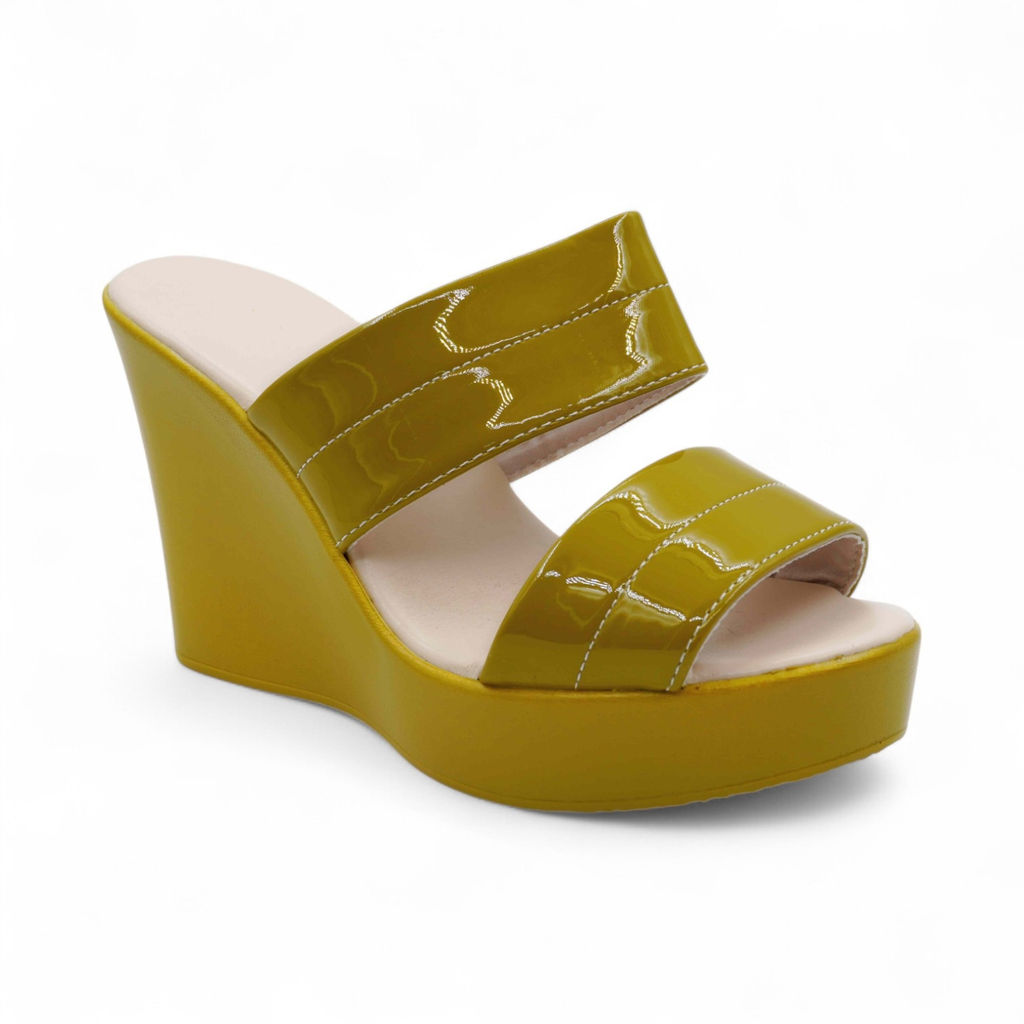 Босоножки на платформе R22-1CLV оливковые