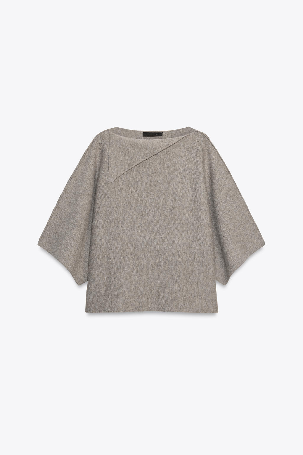 KNIT SWEATER WITH LAPEL NECK - Zara фото 6