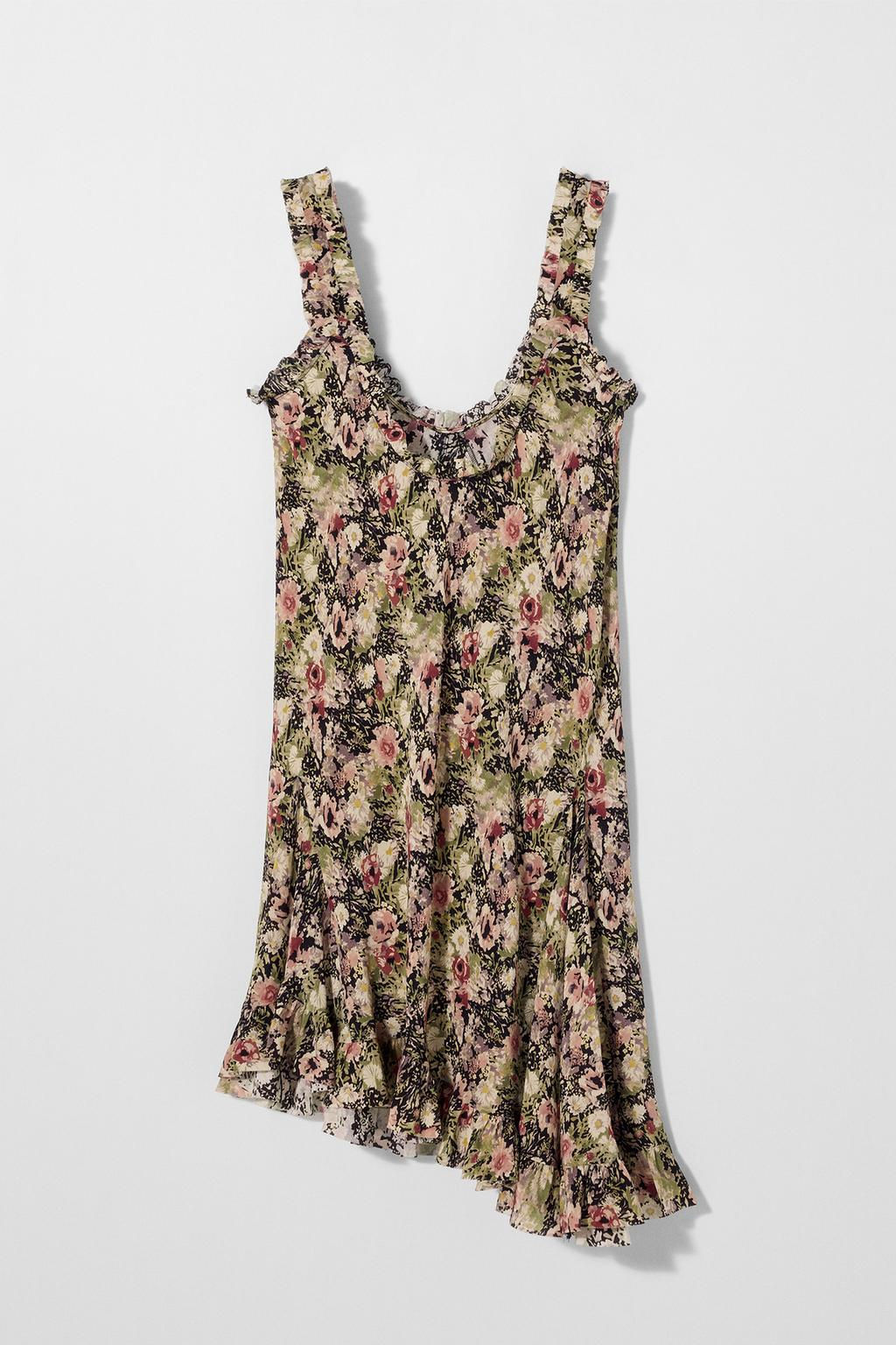 SILK PRINT DRESS KATE MOSS X ZARA  фото 3