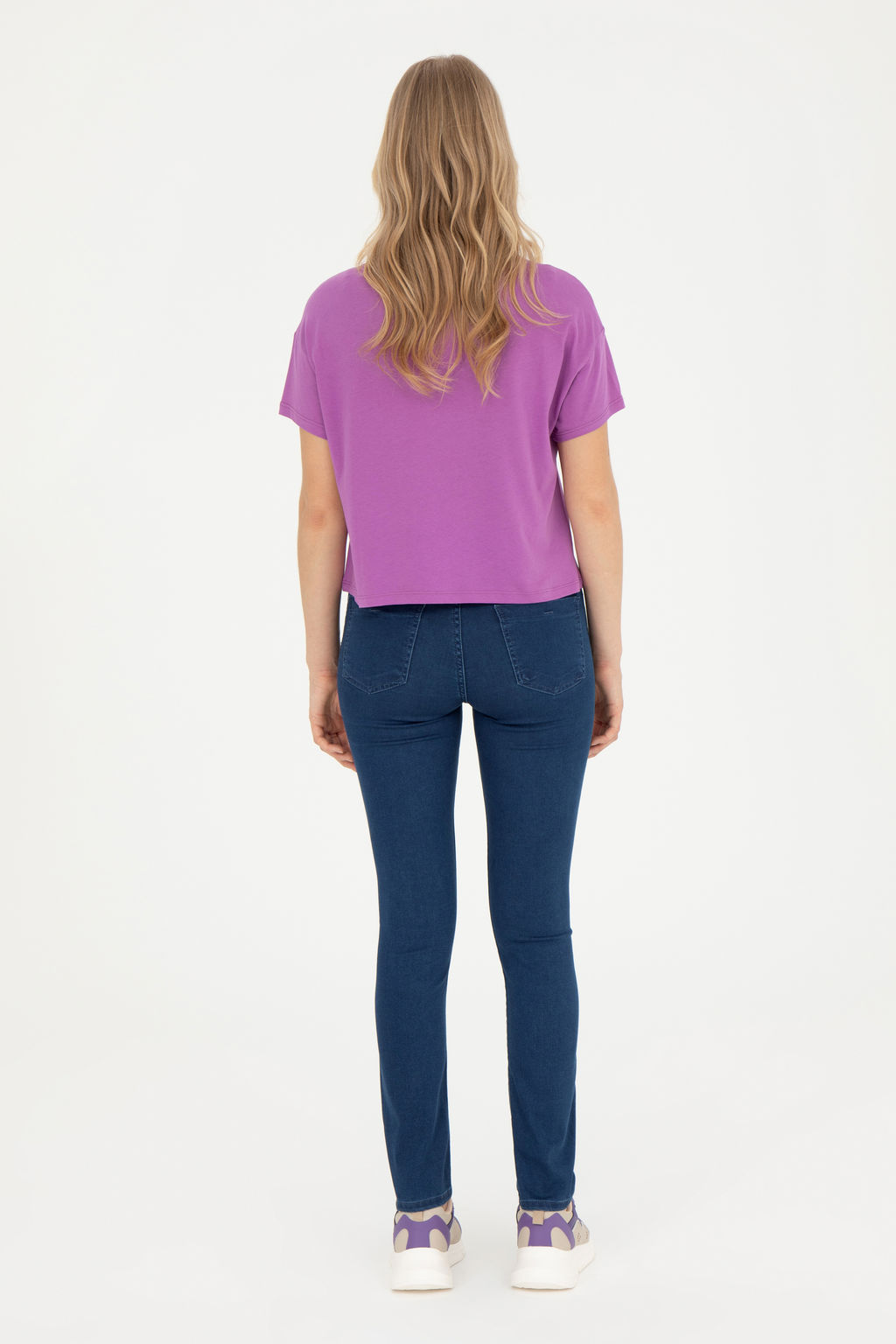 Женские синие джинсовые брюки - U.s. polo assn фото 4